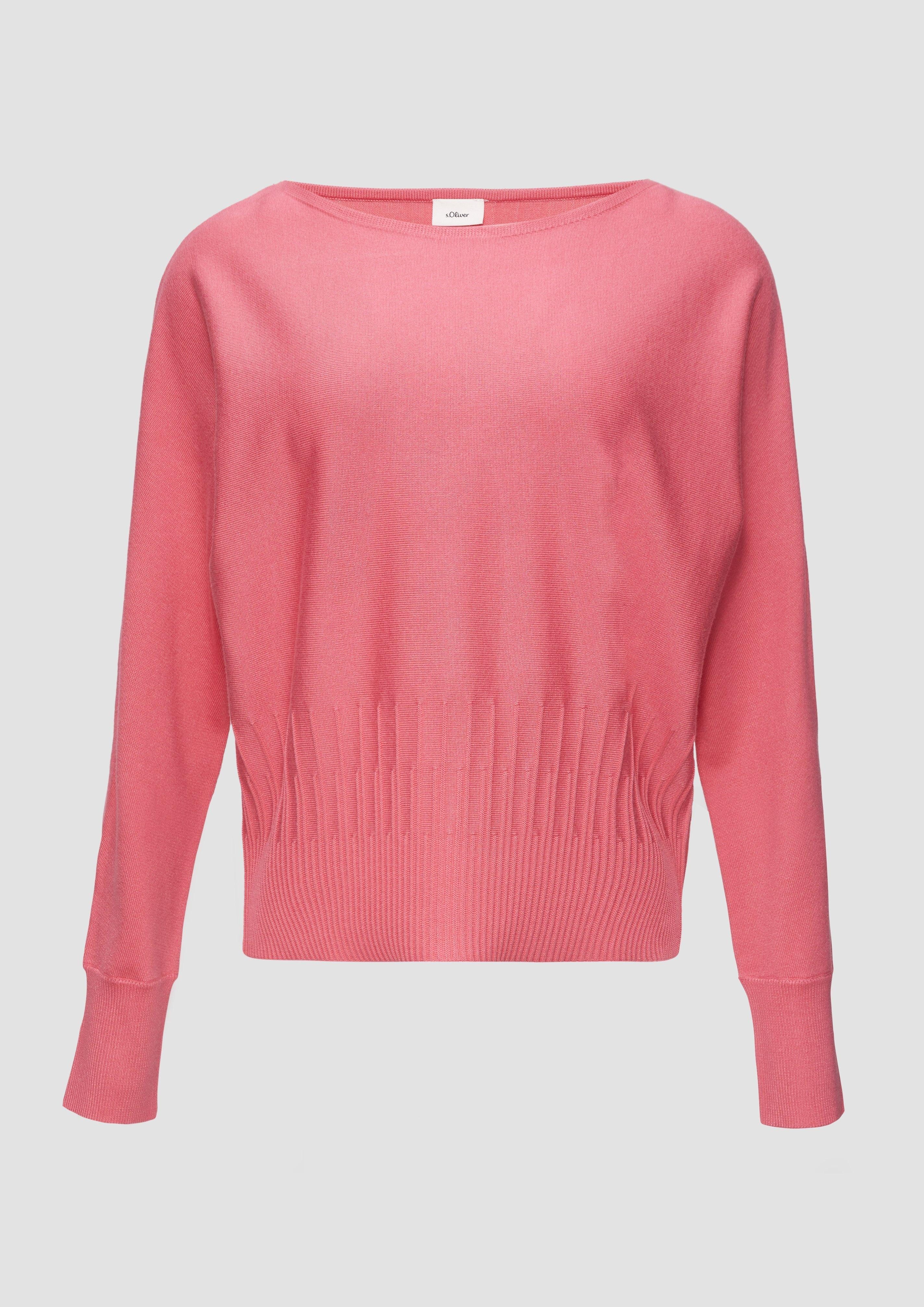 s.Oliver BLACK LABEL Strickpullover Strickpullover mit günstig online kaufen