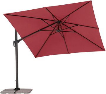 Schneider Schirme Ampelschirm »Rhodos Twist«, LxB: 300x300 cm, mit Schutzhülle, ohne Wegeplatten