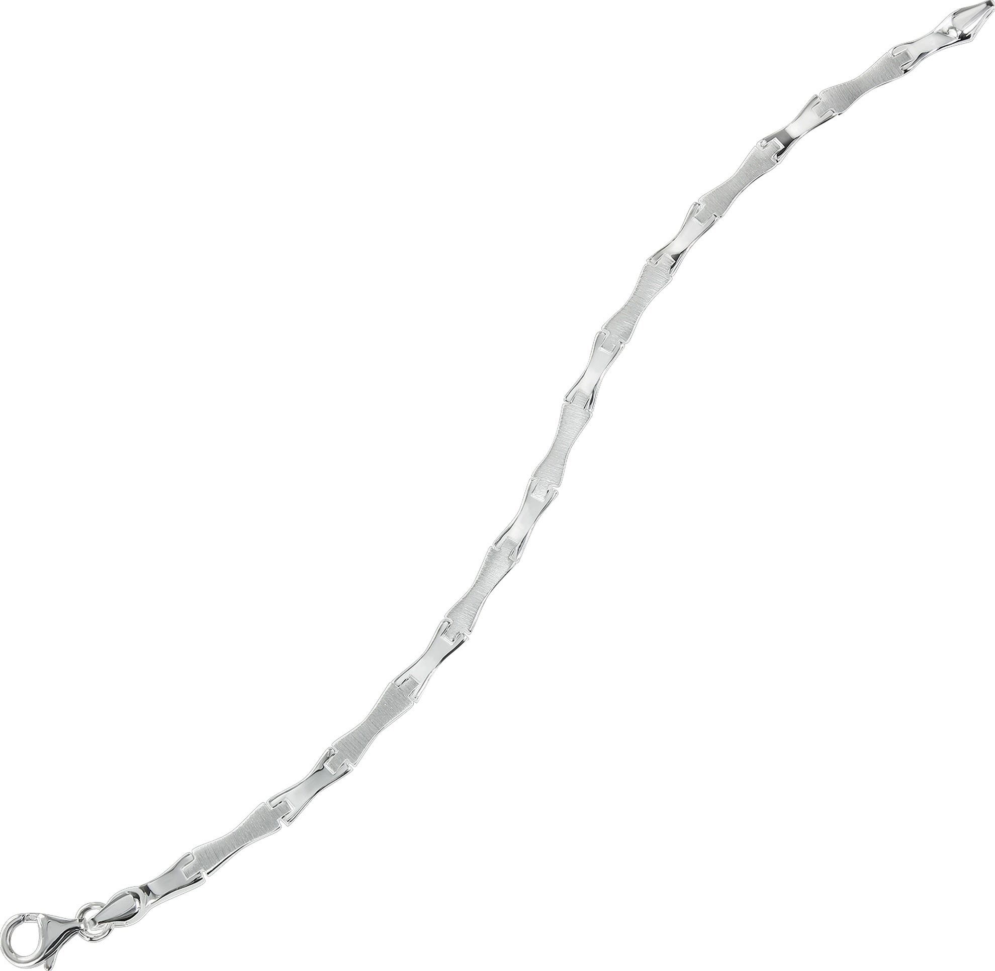 Balia Silberarmband Balia Armband für Damen mattiert Silber (Armband), Damen Armband (Style) ca. 19,3cm, 925 Sterling Silber, Farbe: silber | Silberarmbänder