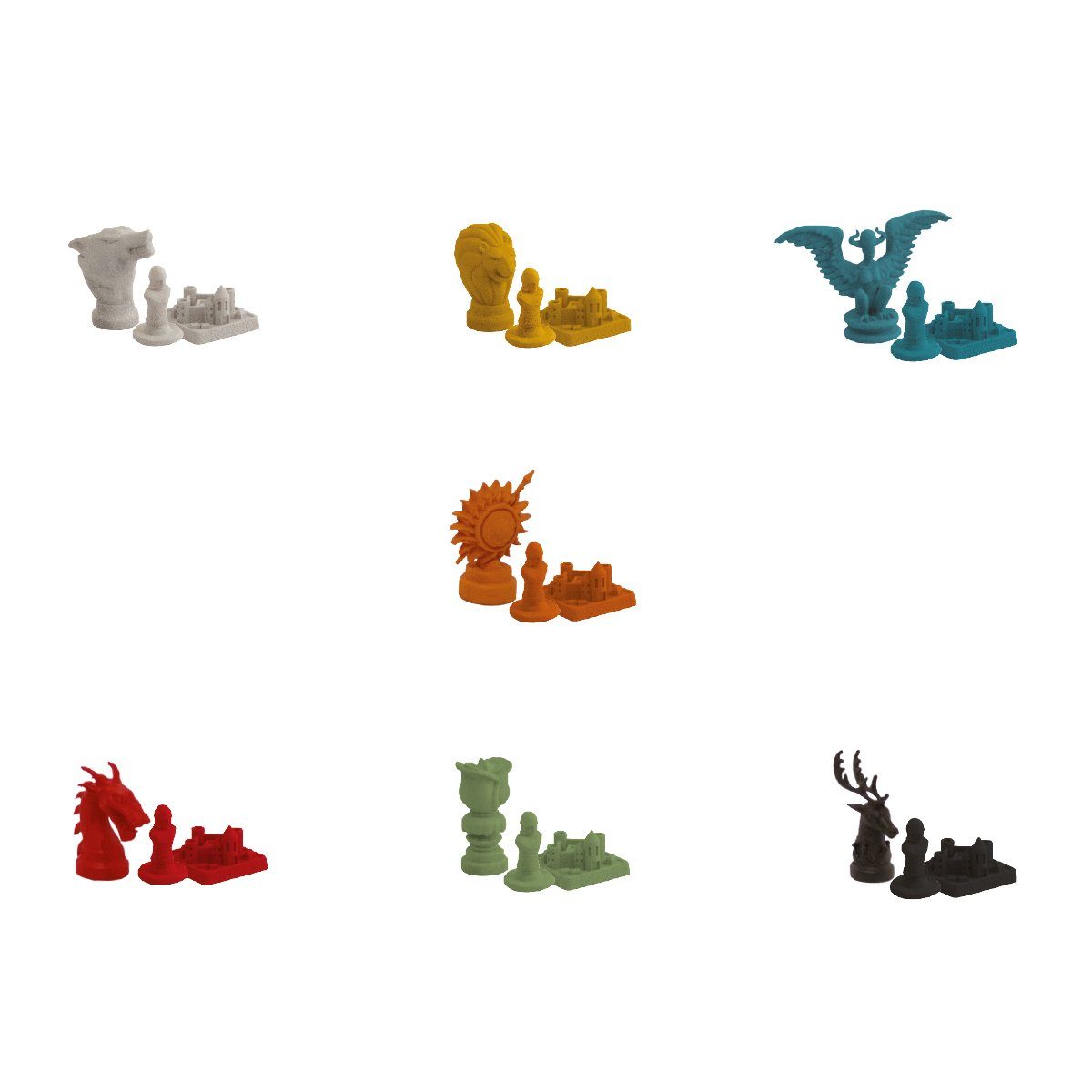 Winning Moves Spiel Game of Thrones - Risiko (Collectors Edition) + Top Trumps Quiz, Brettspiel