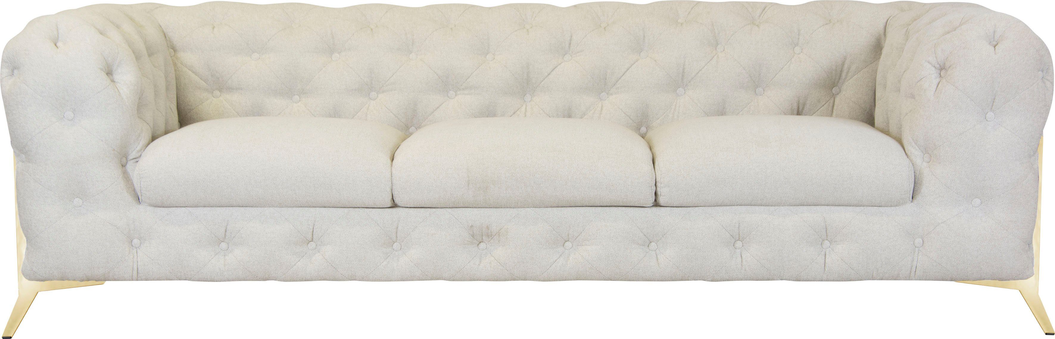 Leonique Chesterfield-Sofa Amaury, aufwändige Knopfheftung, moderne günstig online kaufen