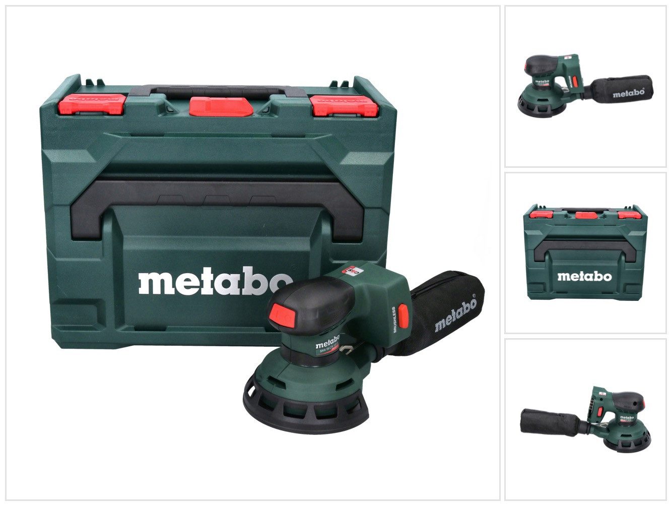 metabo Akku-Exzenterschleifer SXA 18 LTX 125 BL Akku Exzenterschleifer 18 V 125 mm (600146840) Br