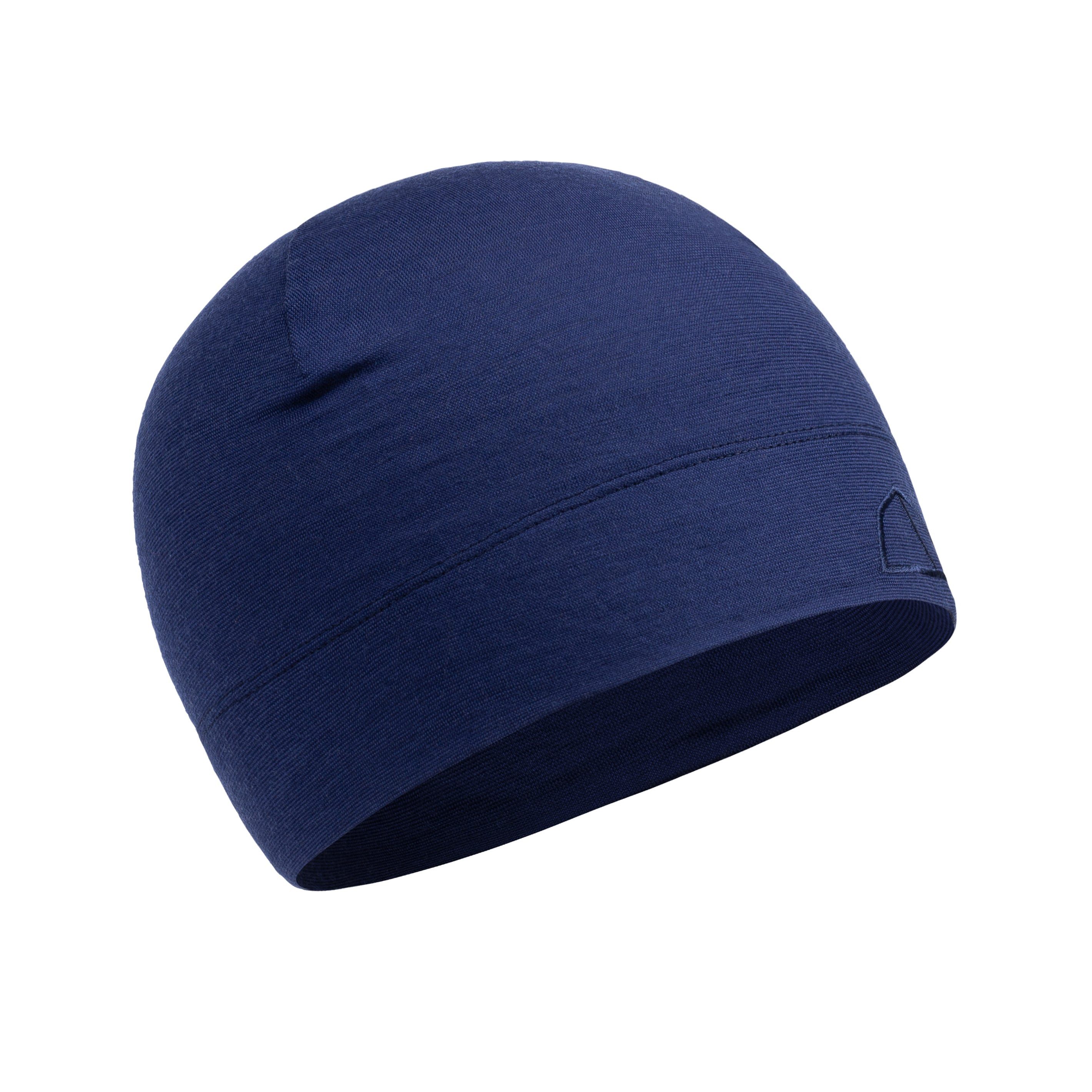 Tom Fyfe Beanie TOM FYFE Leichte Merino Beanie Unisex Marine / S/M