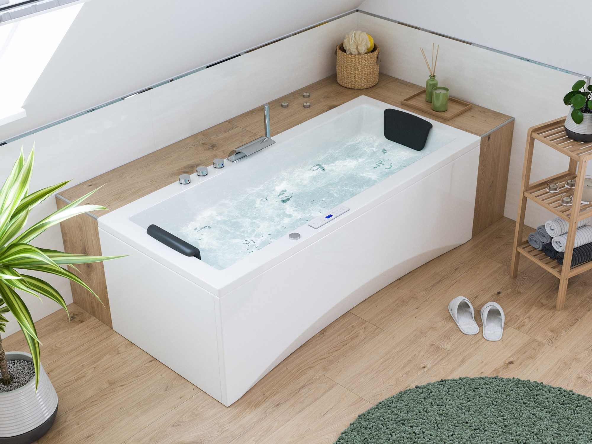 Magnolia Home Whirlpool-Badewanne Unity 170 Premium günstig online kaufen
