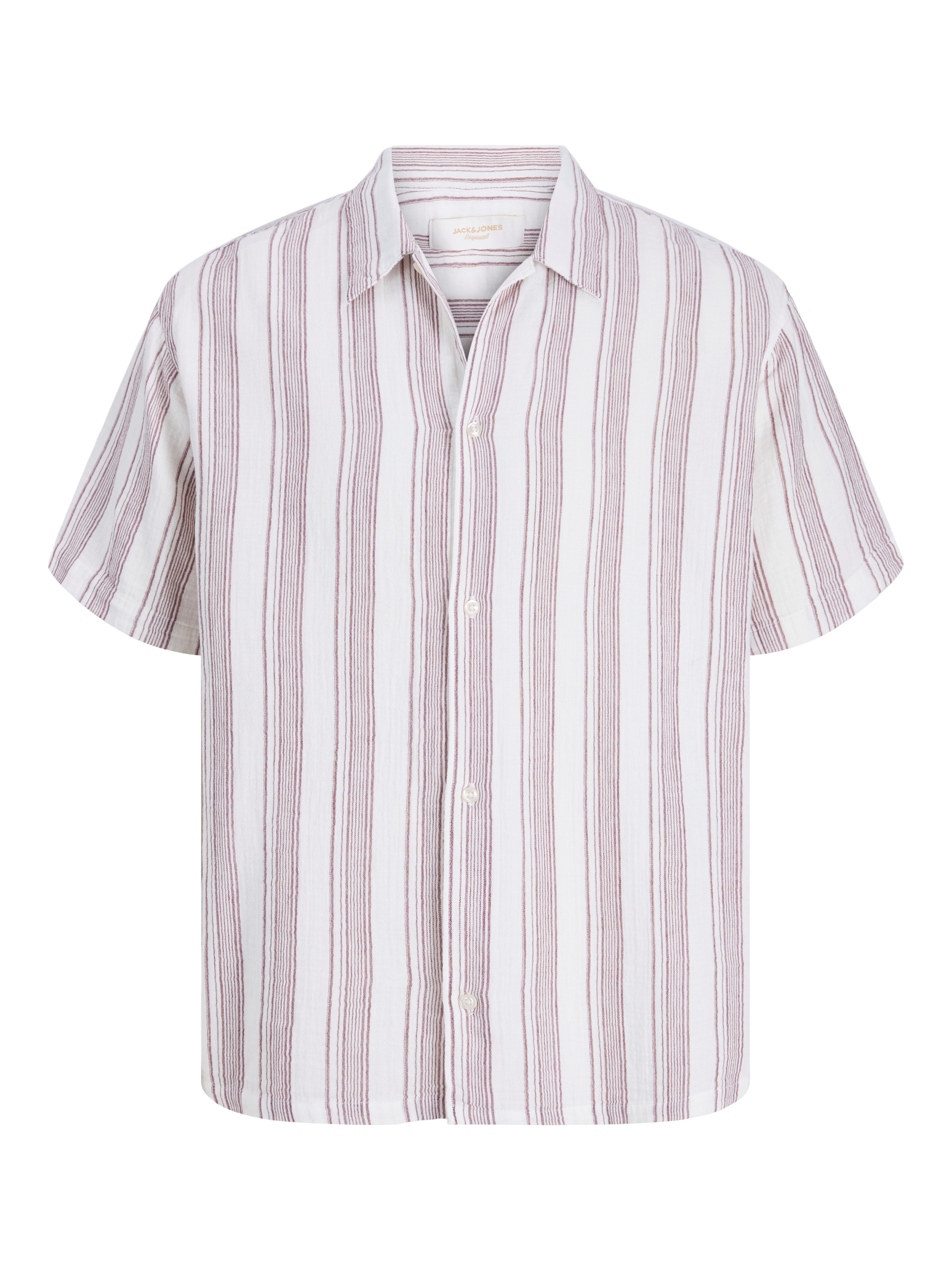 Jack & Jones Kurzarmhemd JORNANTUCKET DOUBLE CLOTH SHIRT SS EA26
