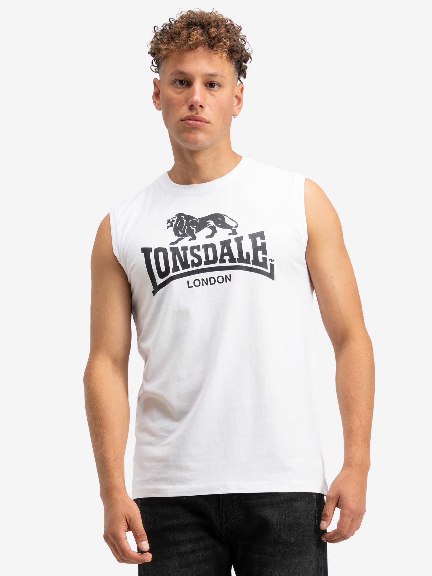 Lonsdale Tanktop ROLLESTON aus Baumwolle, auch in großen Größen