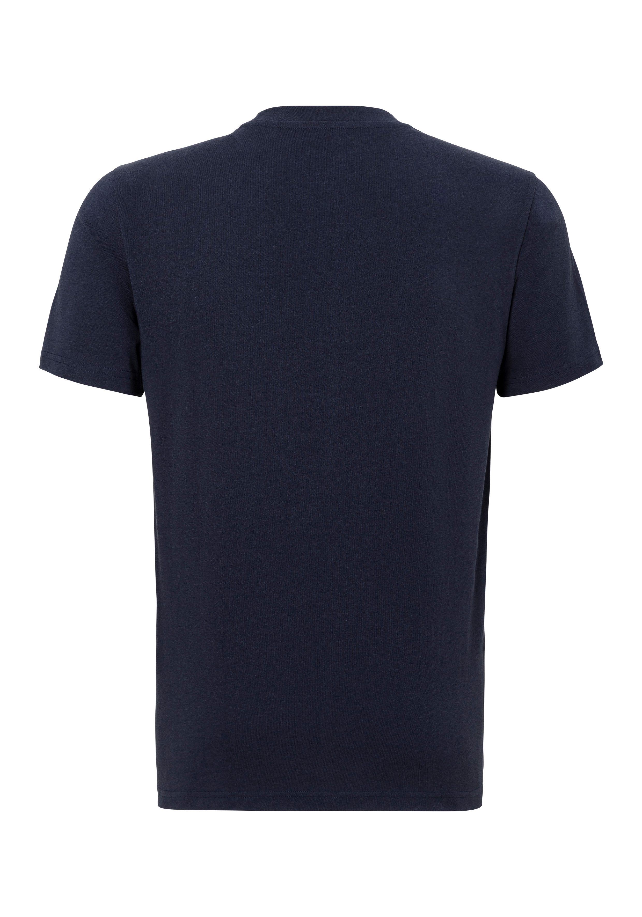 MUSTANG T-Shirt Style Alex C Print Regular Fit, Kurzarm-Design, Casual Stil
