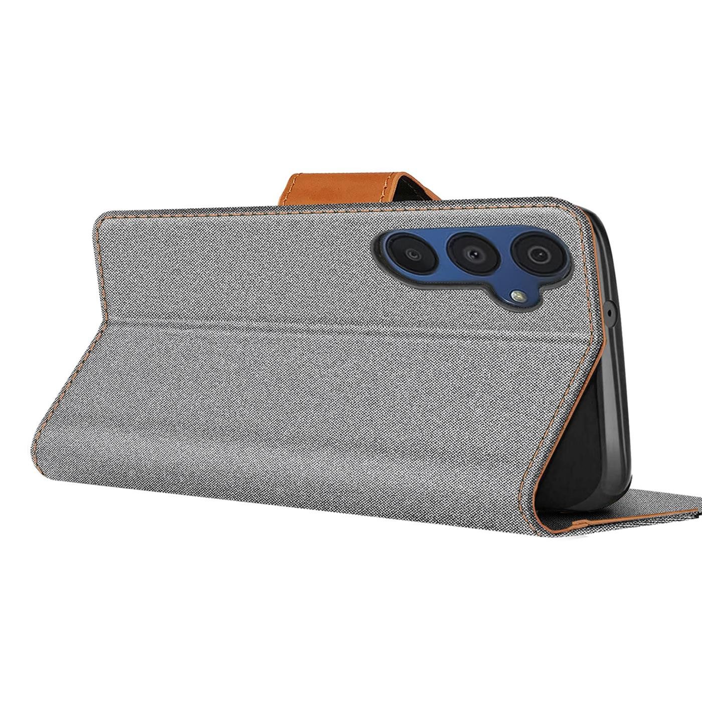 CoolGadget Handyhülle Flip Case Wallet Cover Book Tasche für Samsung Galaxy A17 5G, Handy Tasche mit Kartenfach Book Schutzhülle – Bild 5 von 5