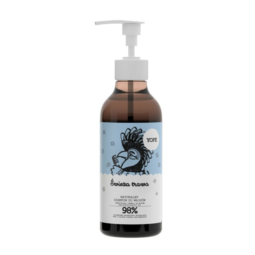 YOPE Haarshampoo Natürliches Haar Shampoo Frisches Gras