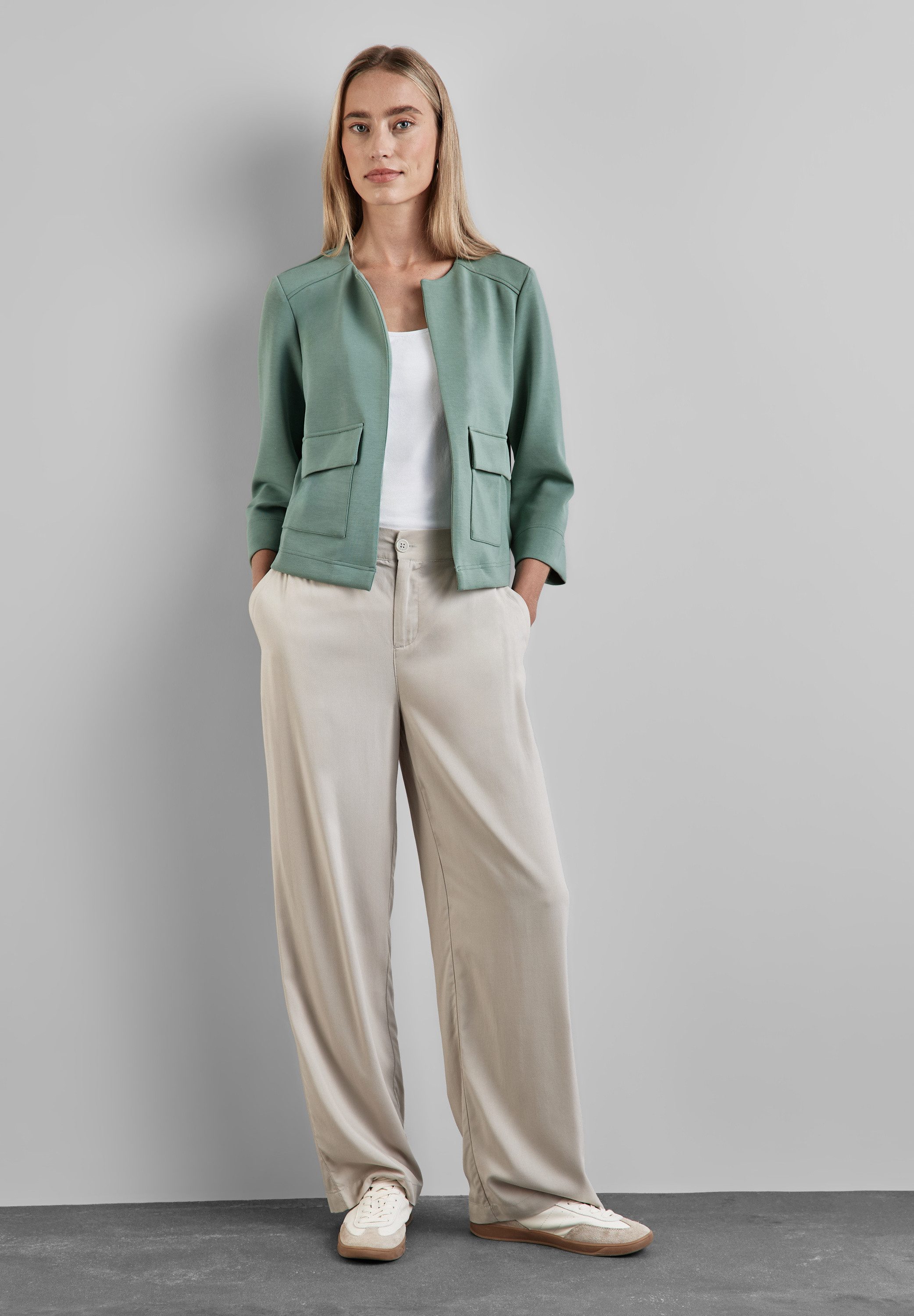 STREET ONE Cardigan mit aufgenähten Taschen