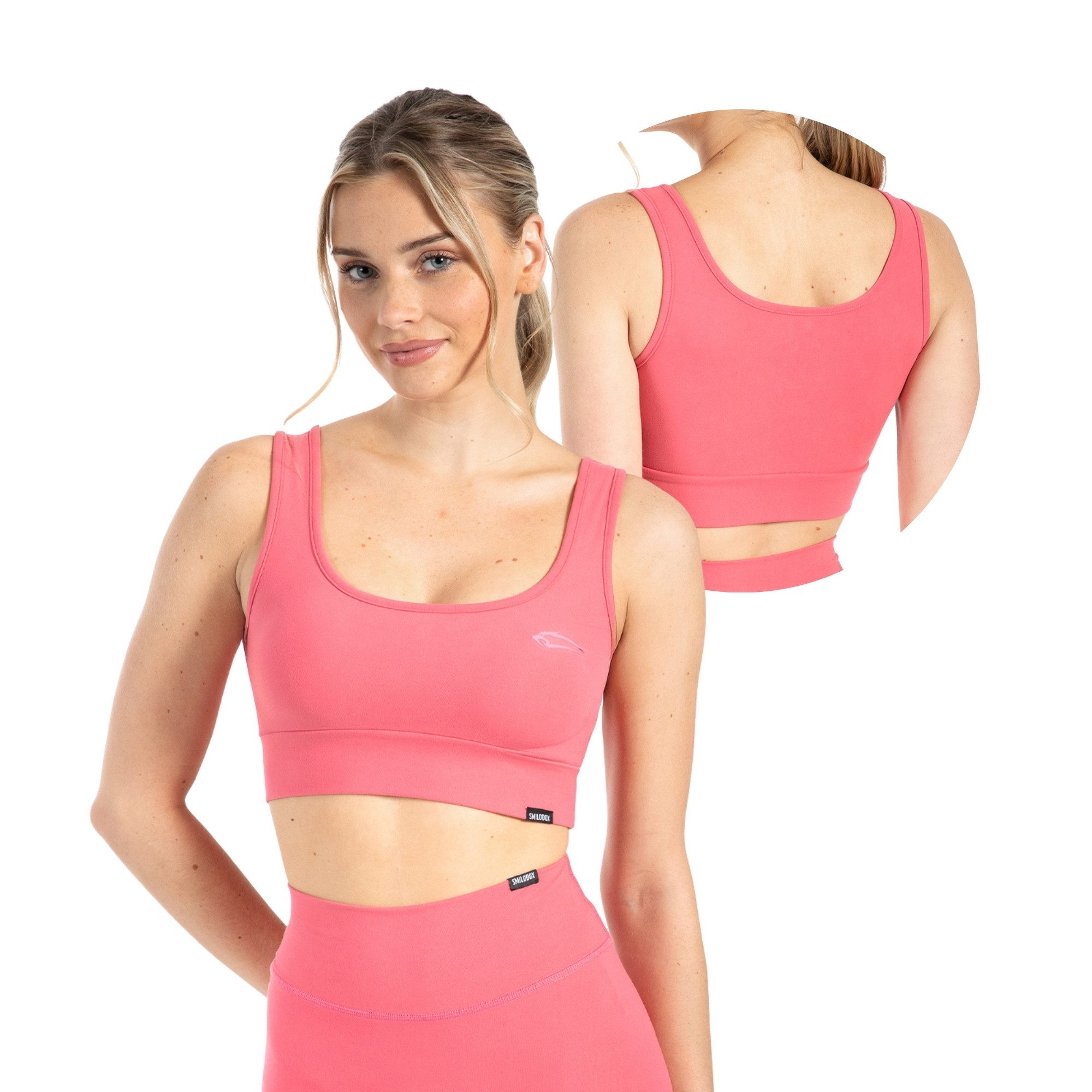 Sport-BH Adelynn, Funktionaler Bra mit Breitem Unterbrustband, 3D Rubber Print