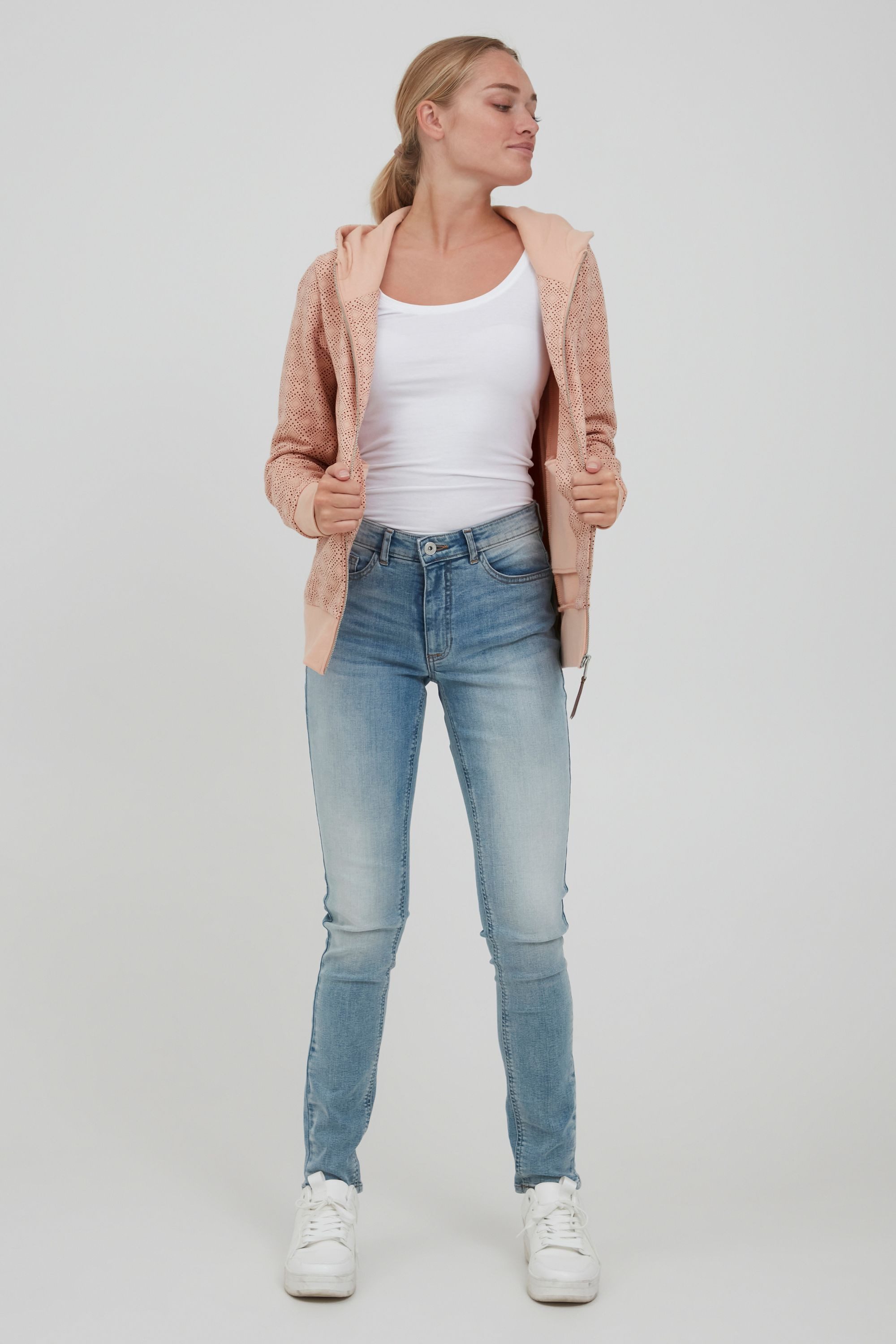 OXMO Kapuzensweatjacke OXVendela Sweatjacke mit Kapuze günstig online kaufen