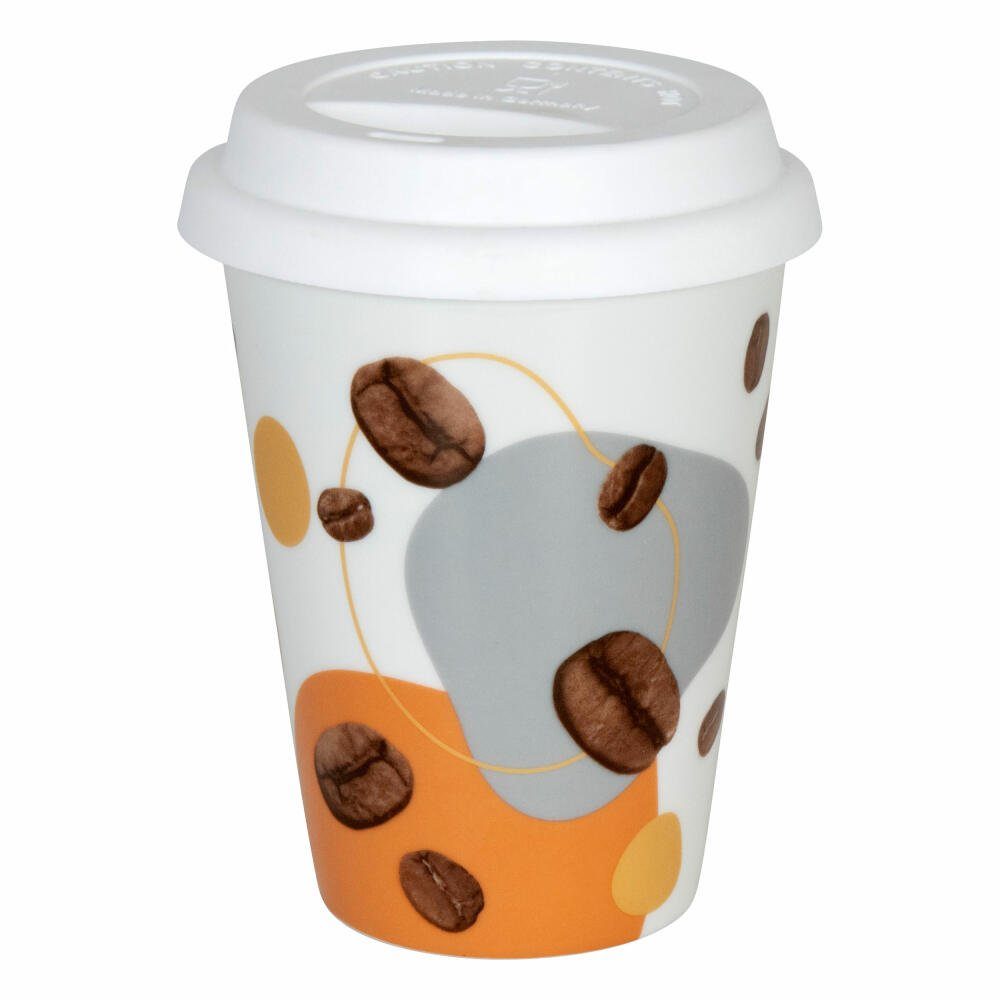 Könitz Coffee-to-go-Becher Coffee Flow 380 ml, Porzellan
