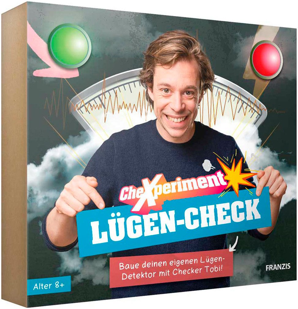 Franzis Experimentierkasten Franzis: Checker Tobi CheXperiment Lügen-Check