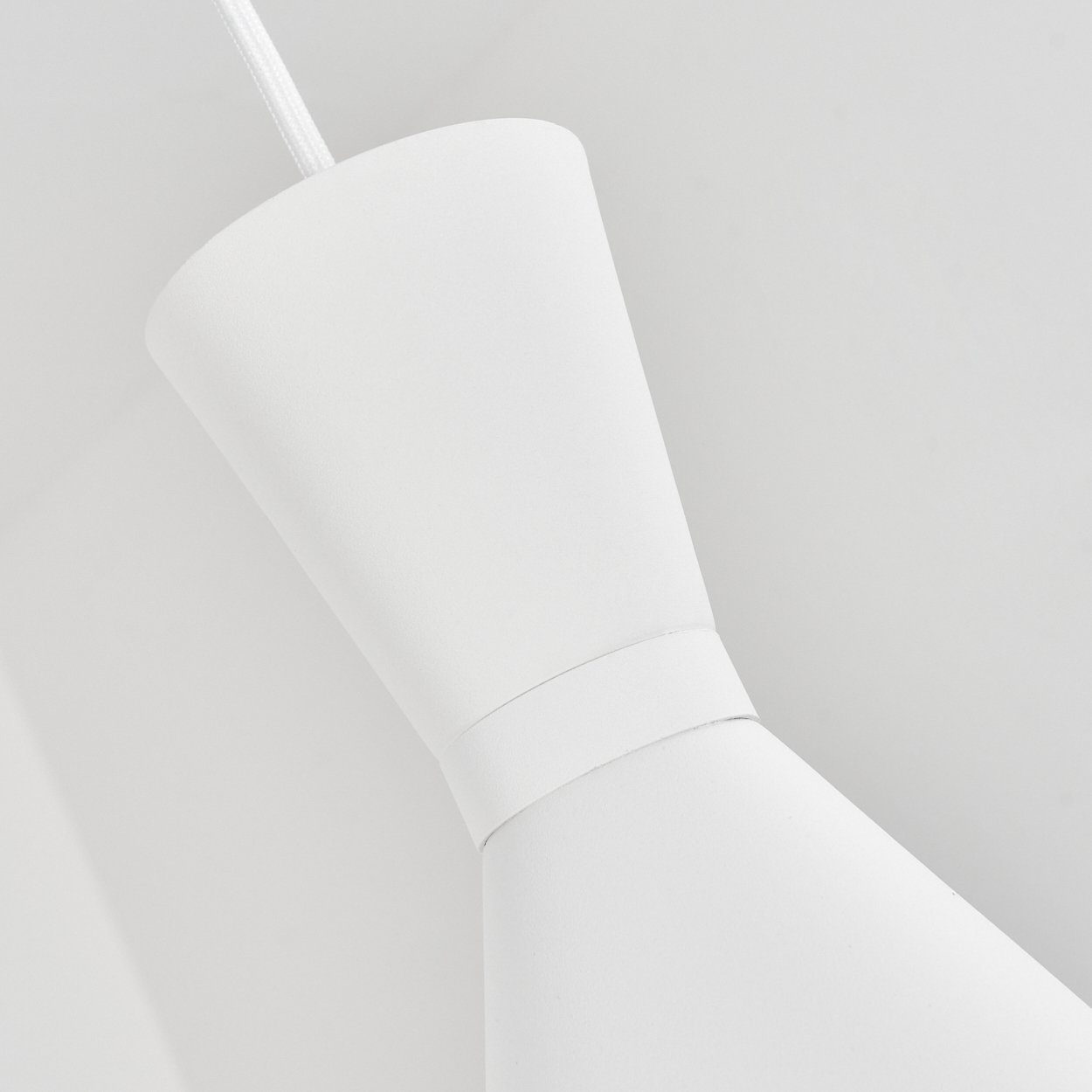 Hängeleuchte »Caenere« Metall aus moderne Weiß, Hängelampe Leuchtmittel in ohne hofstein