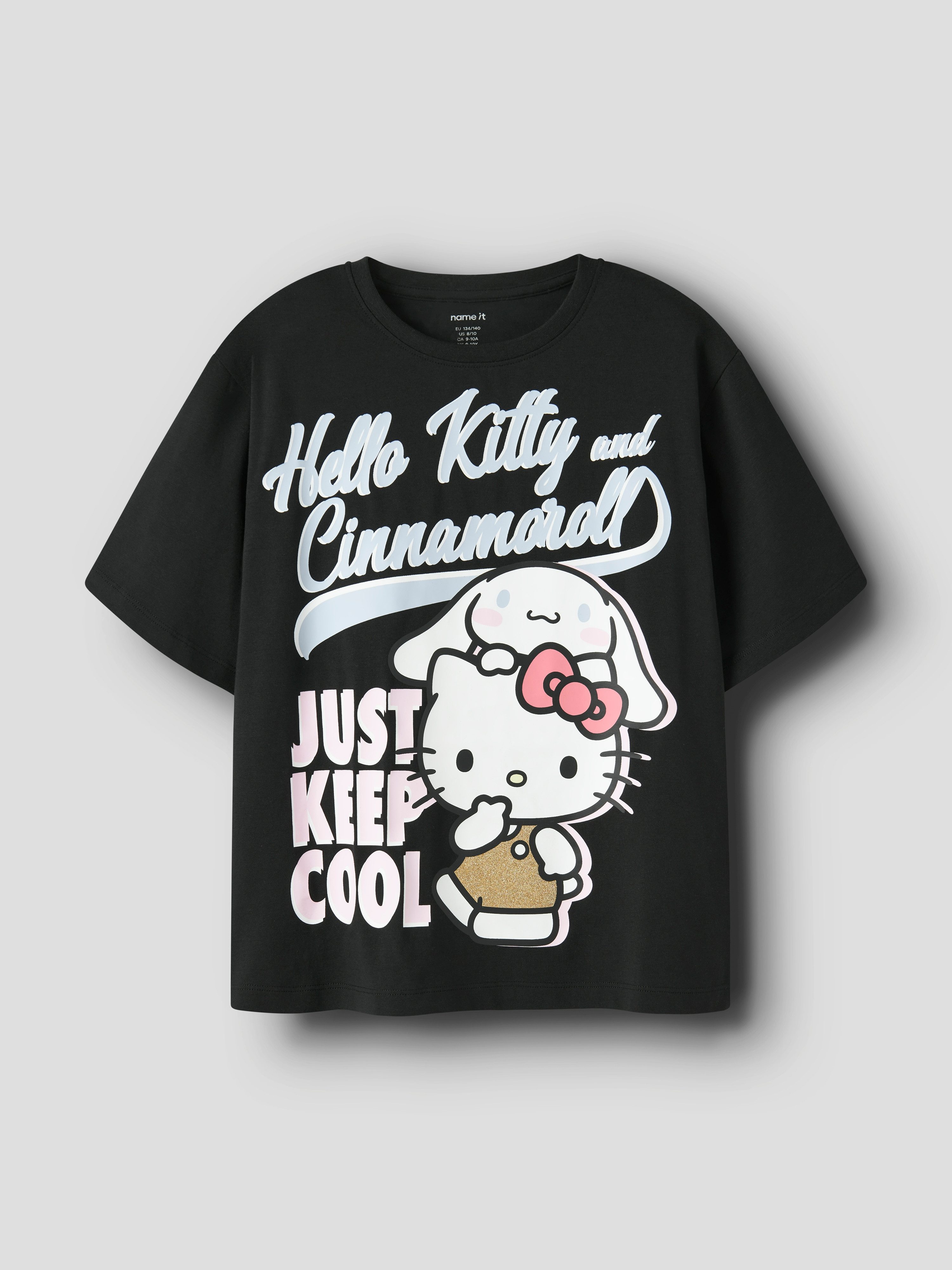 T-Shirt NKFJYNEL HELLOK SS NREG TOP BOX NOOS SKY