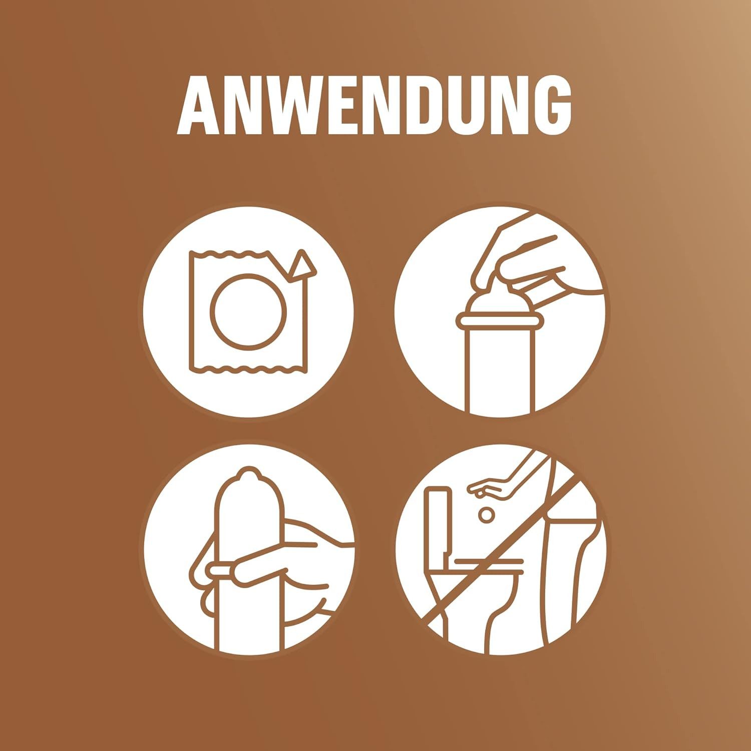 durex Kondome Natural Feeling – Latexfreie Kondome aus Real-Feel-Material & mit anatomischer Easy-On-Form, 30 St.