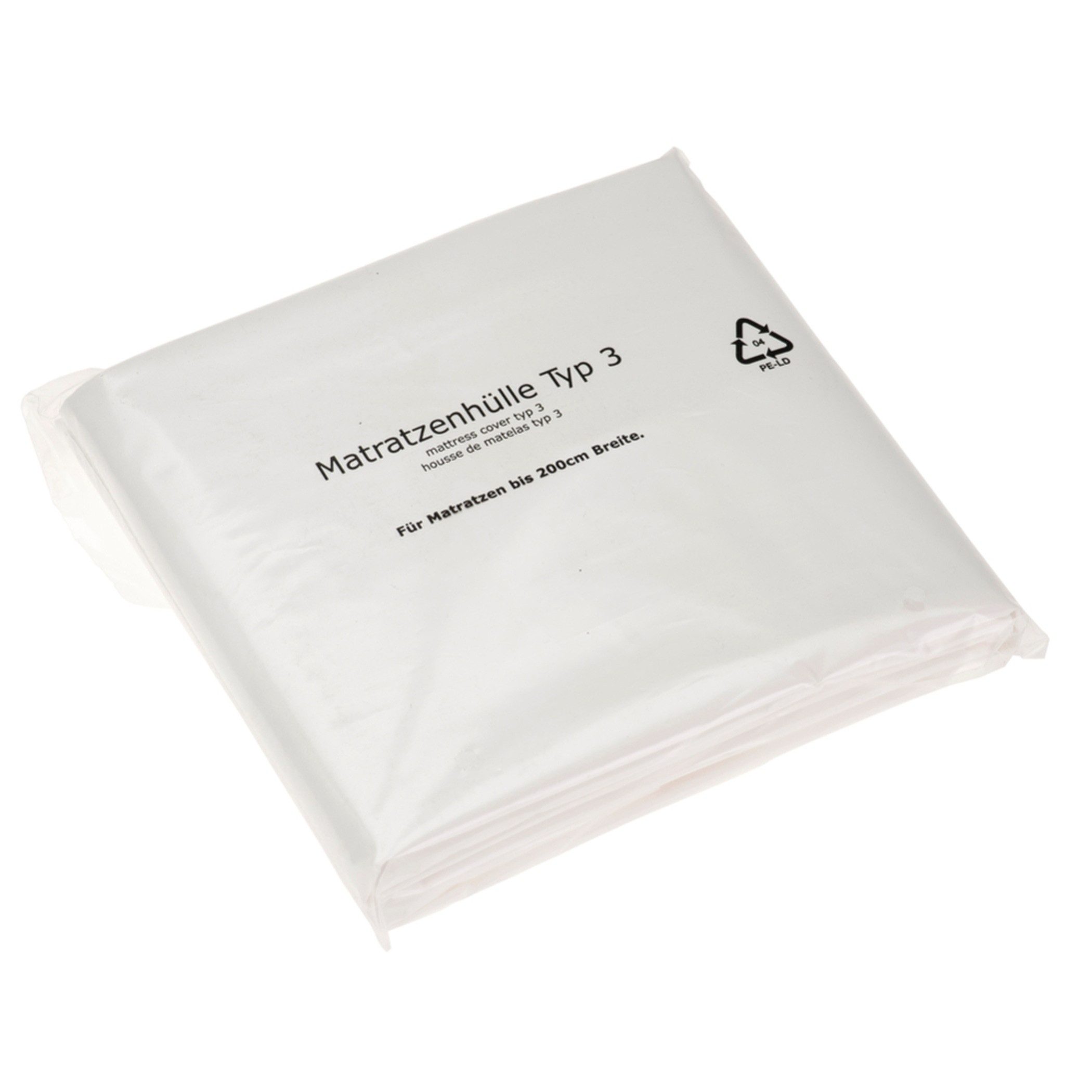 Matratzenschutzbezug Matratzenhülle Typ 3 BB-Verpackungen, 2300 x 2350 mm, robust, reißfest 30 my – Bild 3 von 3