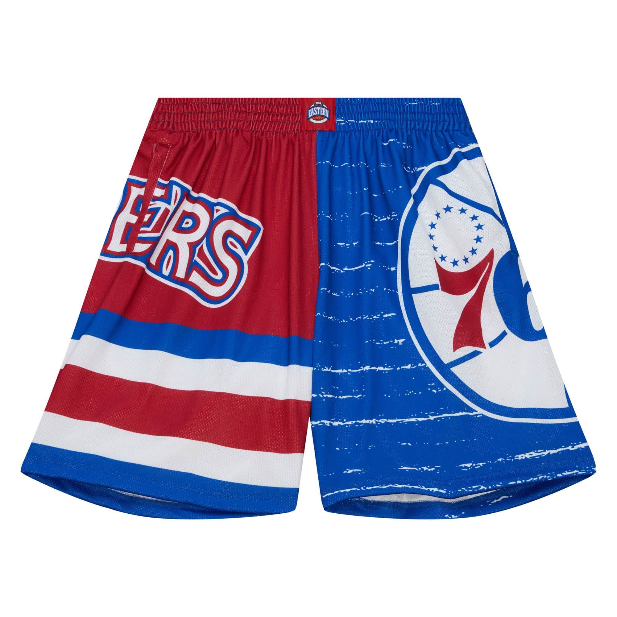 JUMBOTRON Shorts Philadelphia Mitchell 76ers Ness 3.0 &