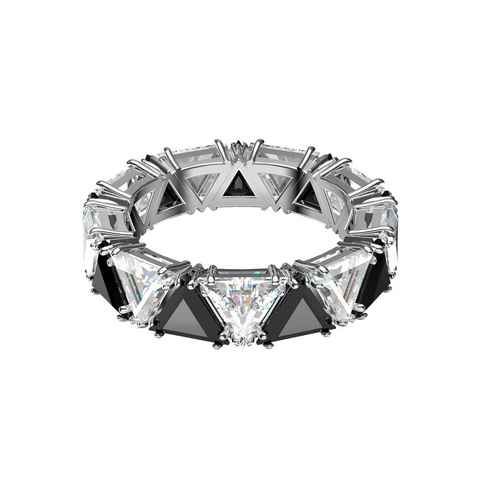 Swarovski Fingerring Ortyx Cocktail Ring, Kristalle im Triangle Schliff, mit Swarovski® Kristall