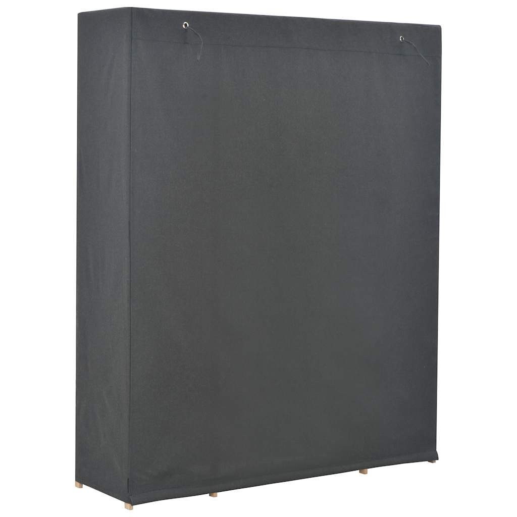 vidaXL Stoffschrank Kleiderschrank Grau 135 x 40 x 170 cm Stoff (1-St)