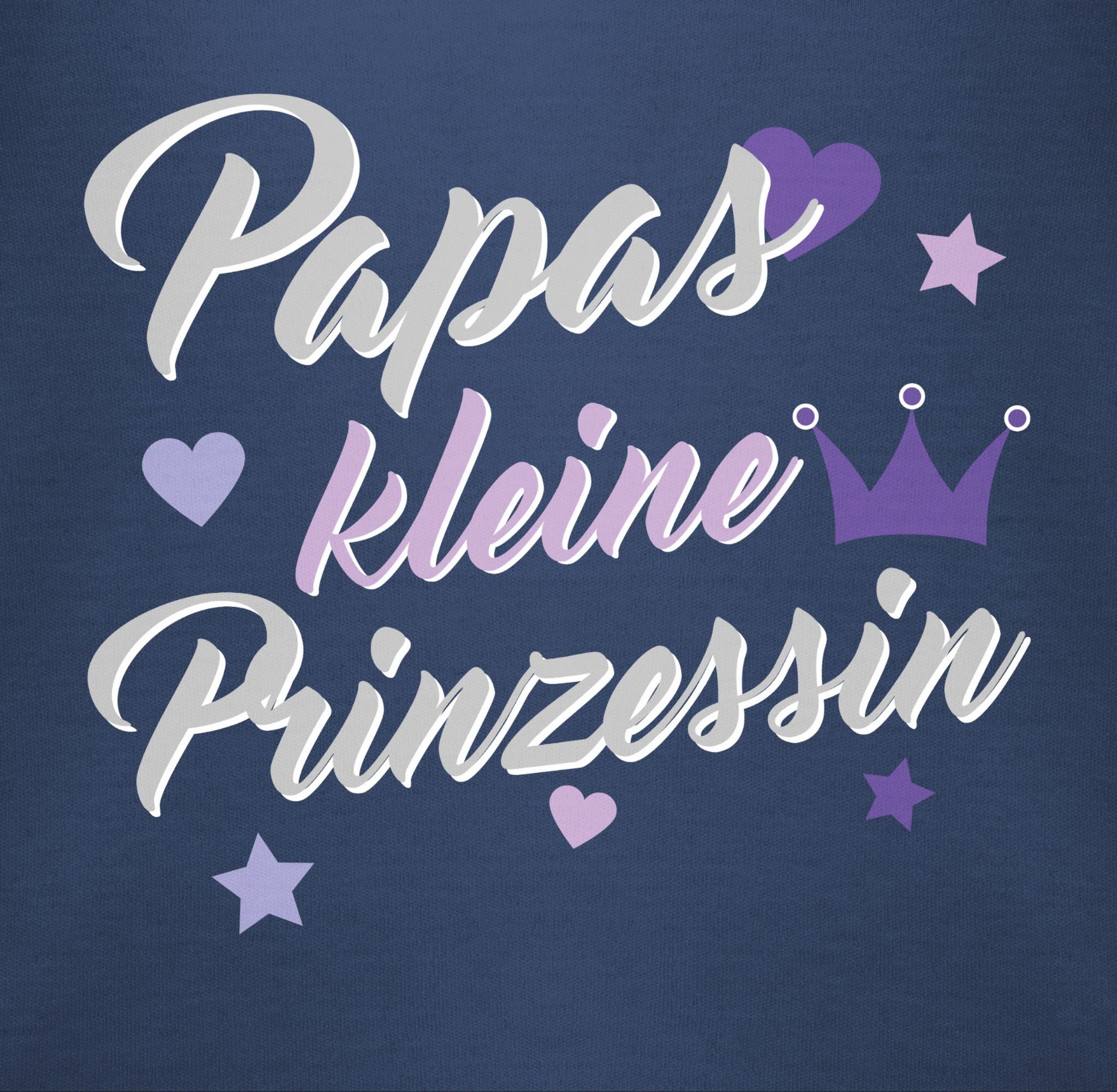 Blau 2 Papas Navy Shirtbody Prinzessin Baby Geschenk Vatertag kleine Shirtracer