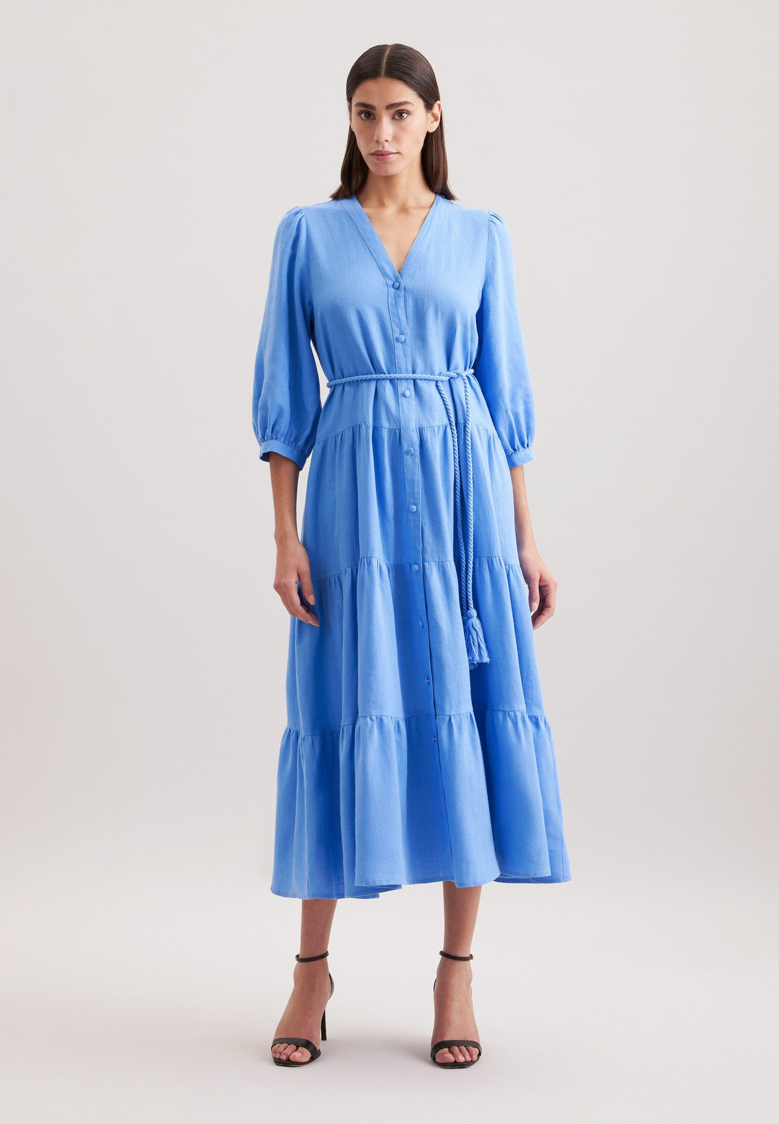 Sommerkleid Schwarze Rose