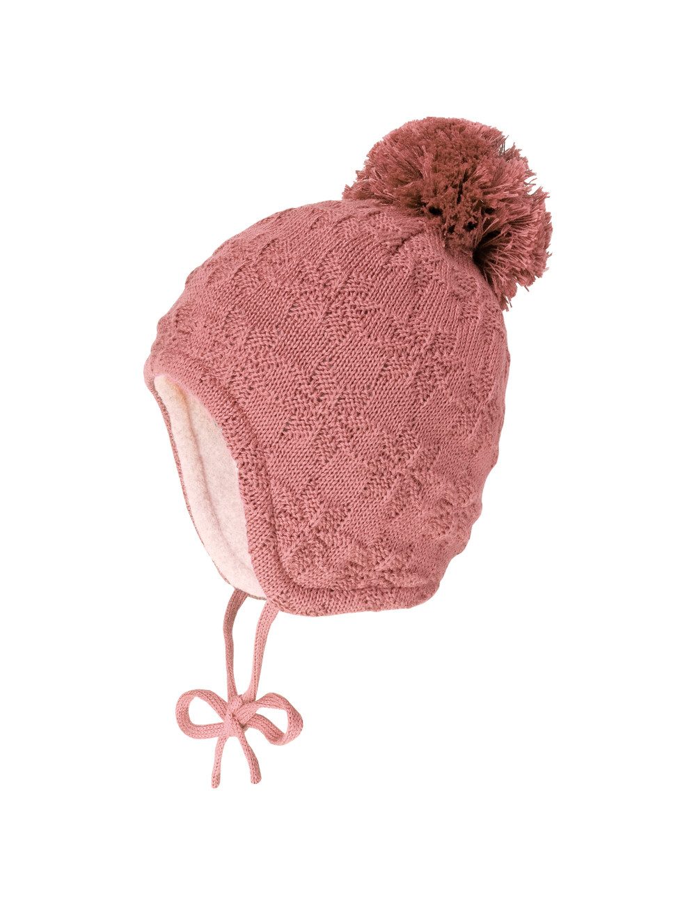 MAXIMO Strickmütze MINI-Mütze ausgenäht Struktur Norwegerstern, günstig online kaufen