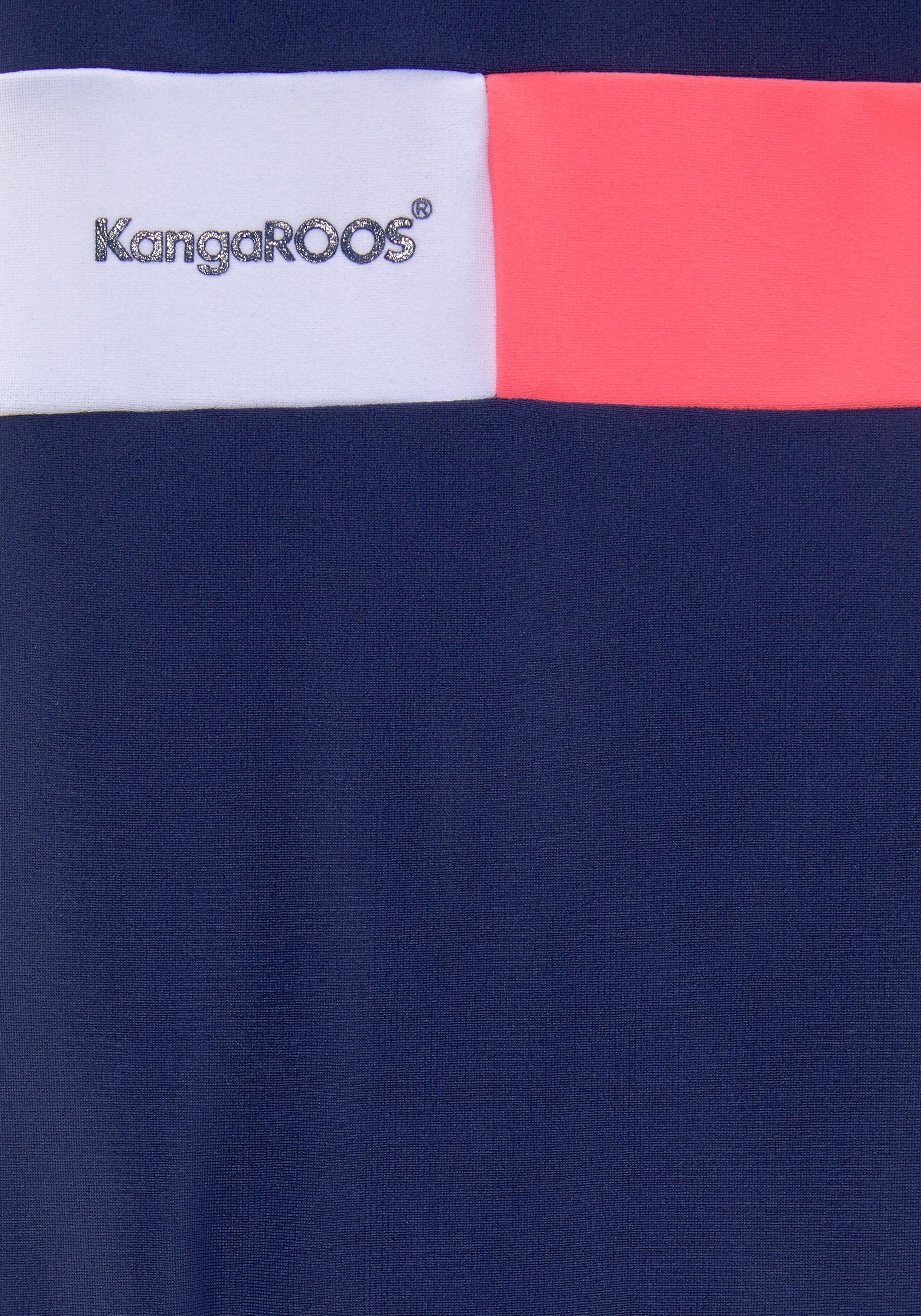 KangaROOS Badeanzug Energy Kids im Colorblocking-Look
