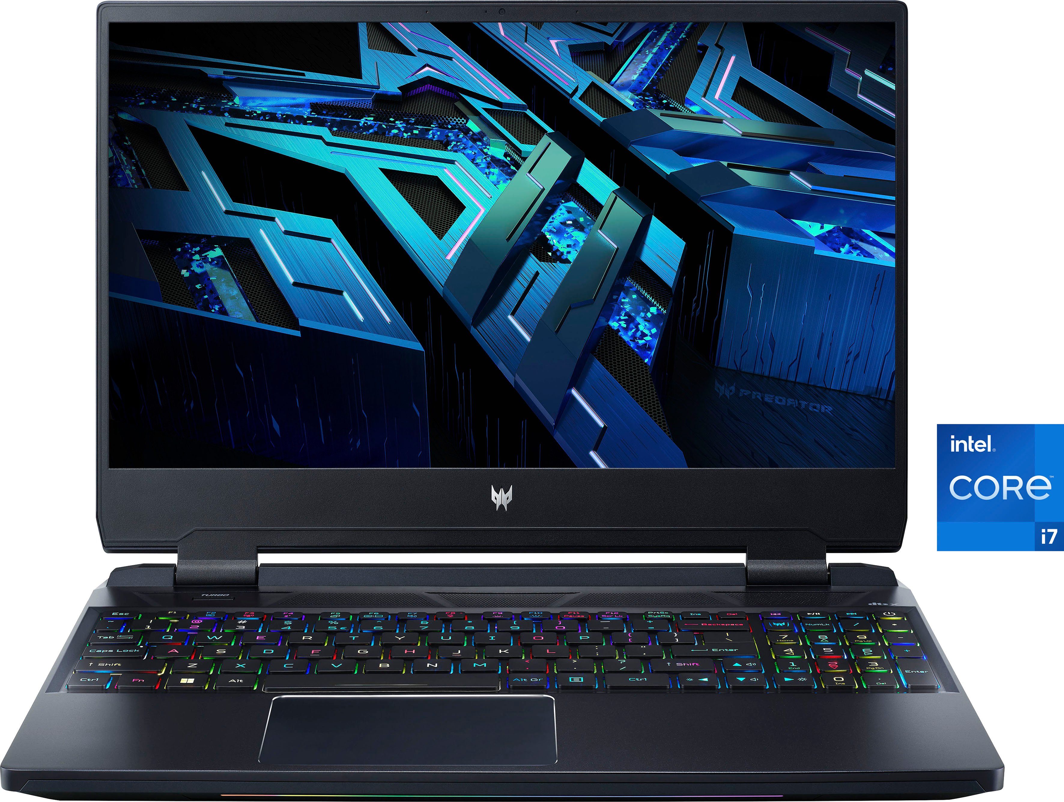 Acer PH315-55-784Y Gaming-Notebook (39,62 cm/15,6 Zoll, Intel Core i7 12700H, GeForce RTX 3070, 1000 GB SSD)