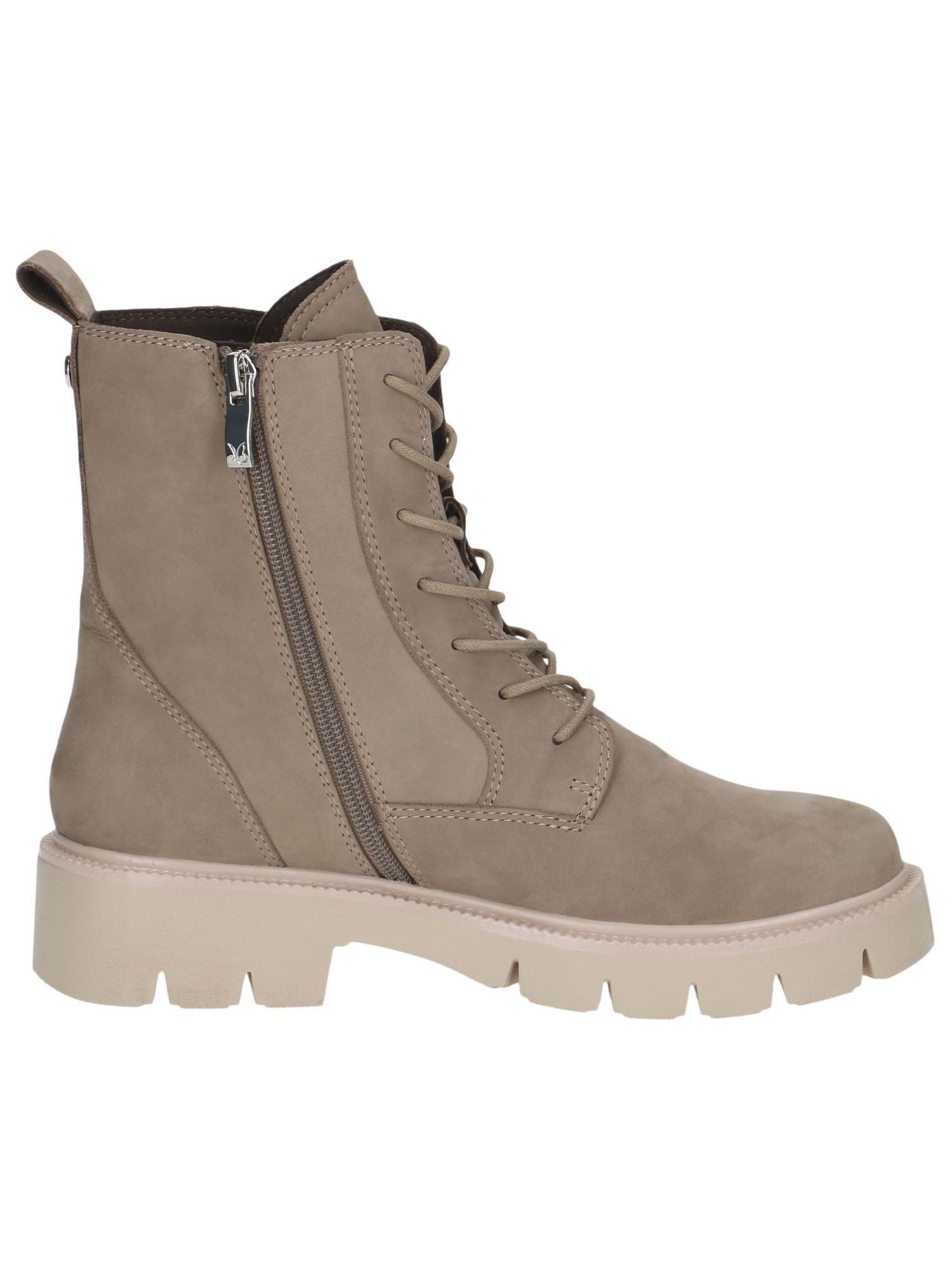 Caprice CAP Mem/Ther/fb aus Leder Blockabsatz 9-25214-45 Schnürstiefelette