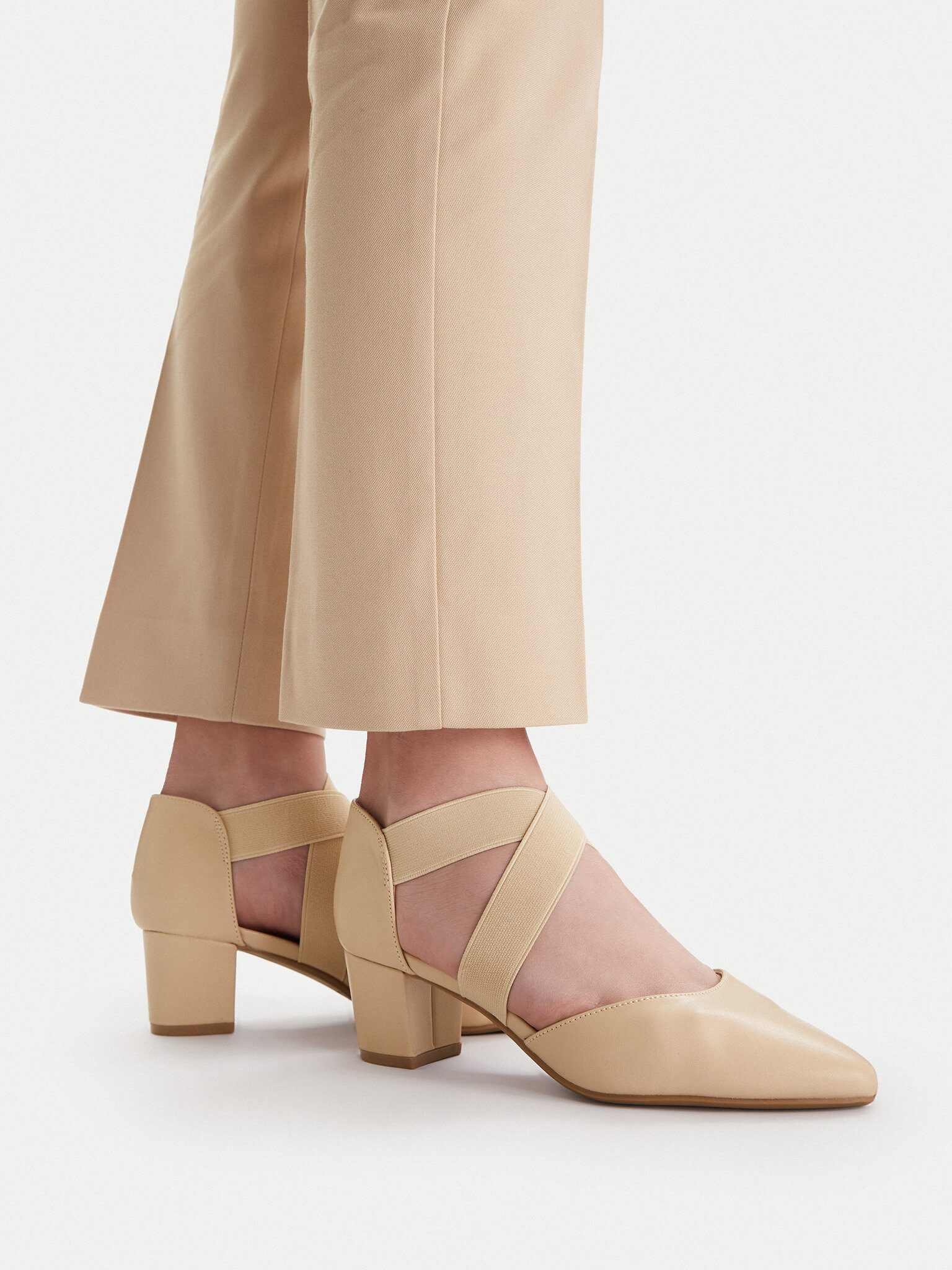 Jenny Jenny Damen Pumps Beige JENNY-CEO-SW25-7 01 Beige Pumps