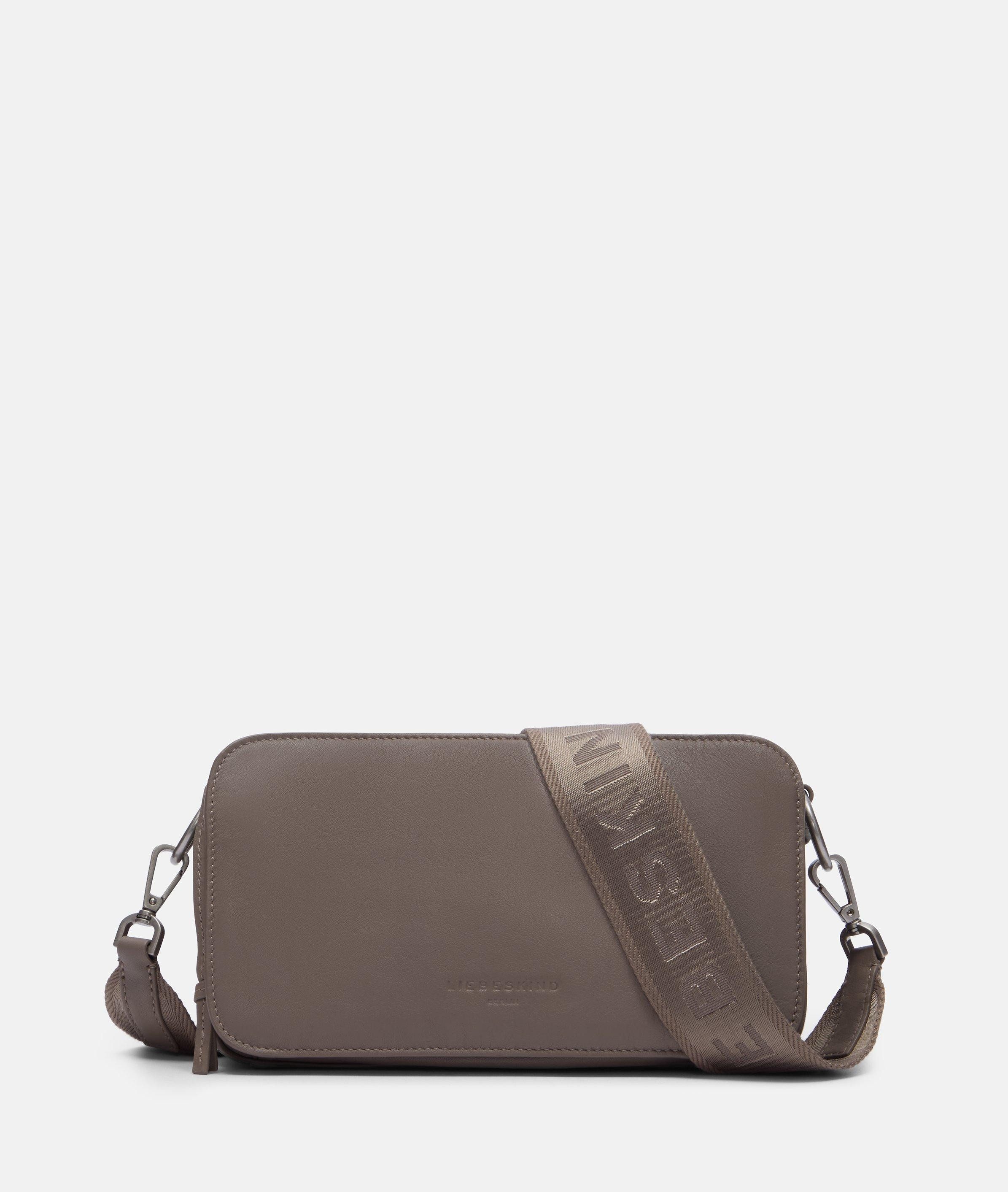 Liebeskind Berlin Umhängetasche Crossbody CLARICE, Geräumige Umhängetasche aus Schafsleder