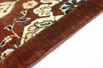 Wollteppich Ziegler Teppich handgeknüpft rot, morgenland, rechteckig, Höhe: 7 mm