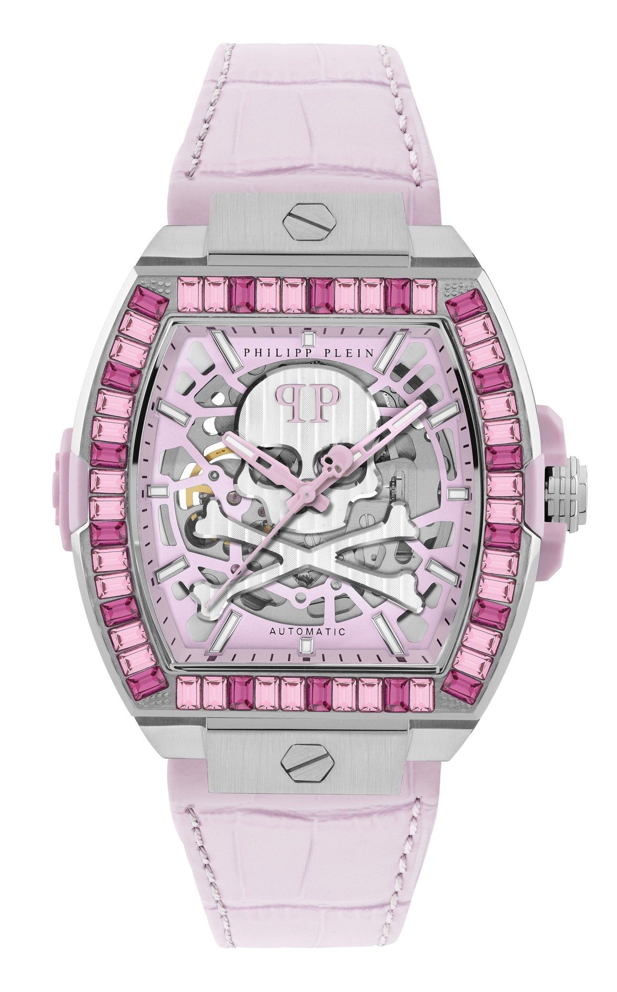 PHILIPP PLEIN Automatikuhr THE SKELETON BAGUETTES