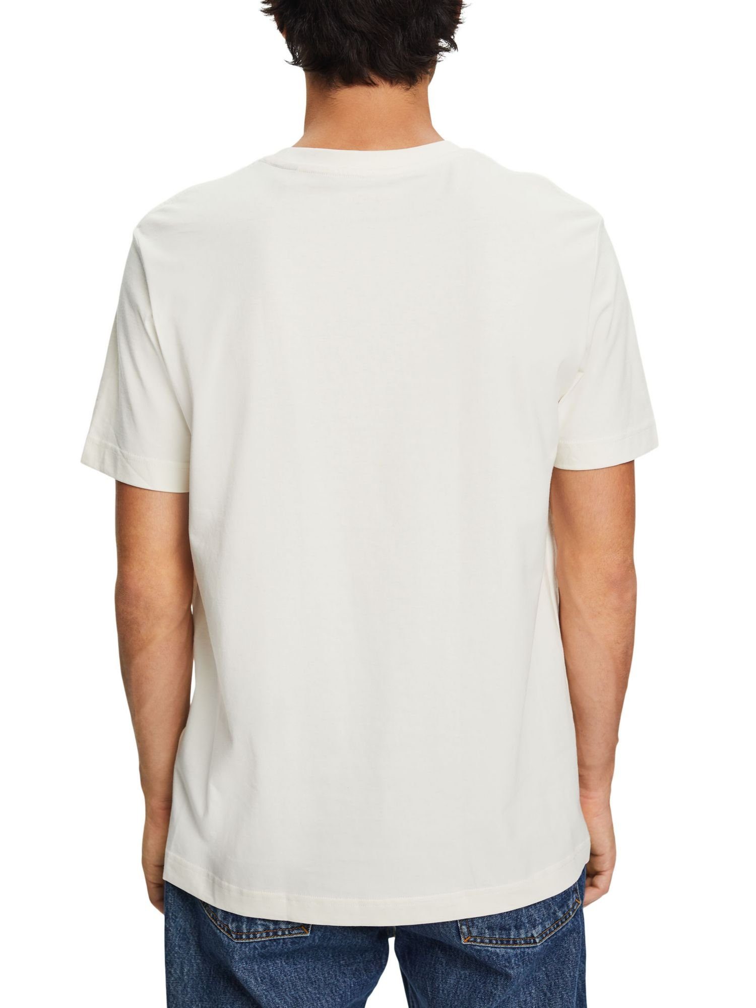 Baumwolle Bedrucktes Jersey-T-Shirt, by ICE edc (1-tlg) 100 % Esprit T-Shirt