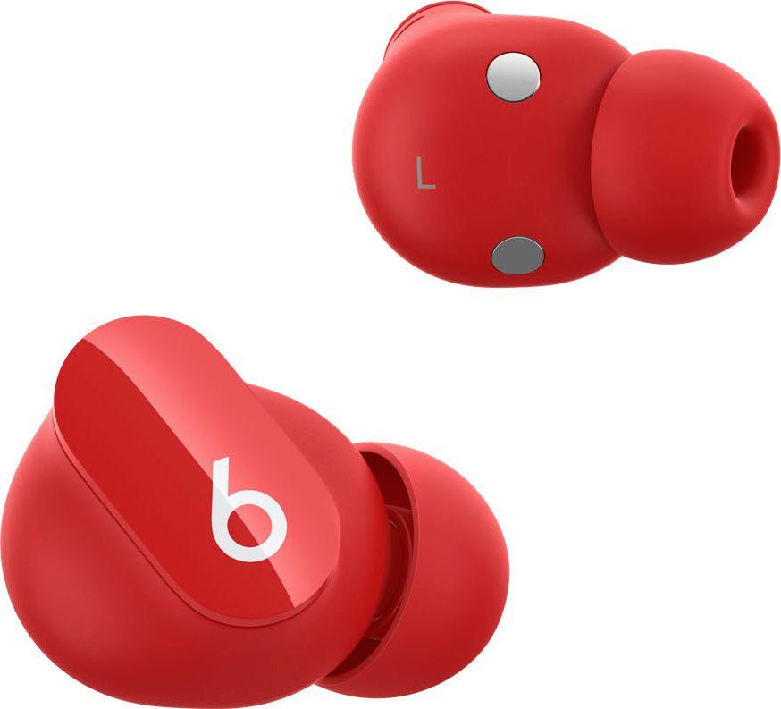 Beats by Dr. Dre Siri, Cancelling Steuerung Siri, kompatibel für In-Ear-Kopfhörer Transparenzmodus, Noise und rot Anrufe Studio mit Kabellose integrierte mit Musik, Bluetooth, (ANC), Geräuschunterdrückung) - Buds (Active Beats