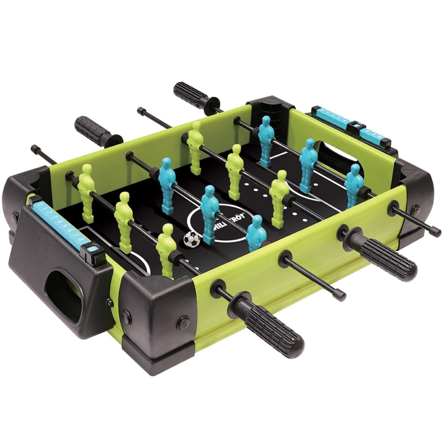Schildkröt Dart-Flights Mini Tisch Kicker, Tischfußball 50x50x11,5cm