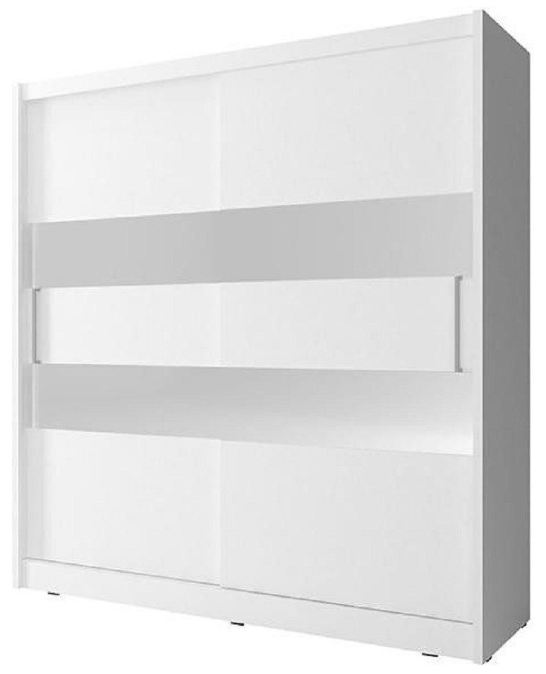 Schwebetürenschrank Garderobe mit Regalen für vielseitige Aufbewahrungszwecke