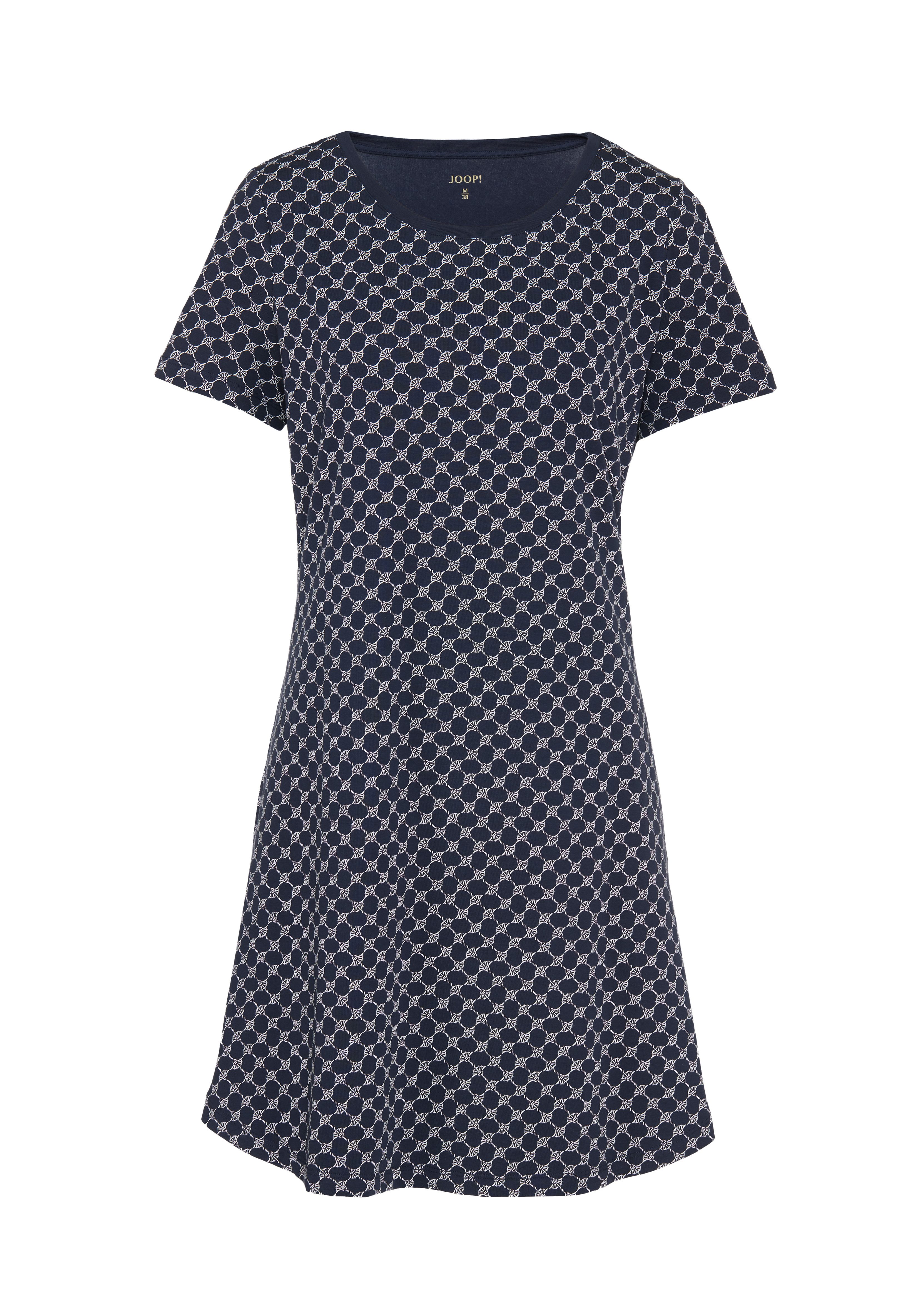 JOOP! Nachthemd Cosy mit Cornflower-Alloverprint günstig online kaufen