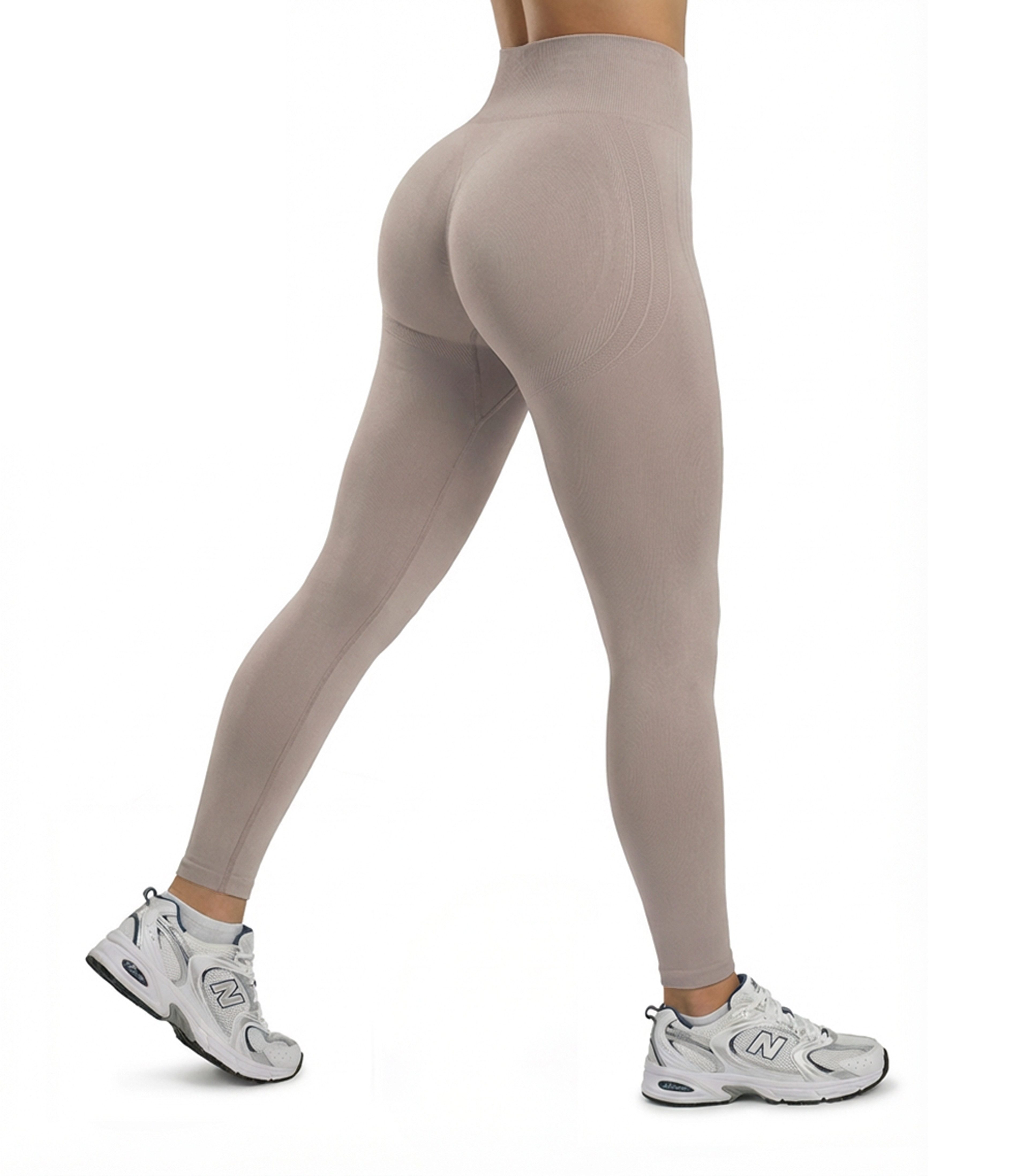 Smilodox Leggings Trixy, High Waist Yogahose mit Scrunch-Effekt, Stretch Sporthose nahtlos & figurformend, Push-Up Booty, elastischer Bund, Yoga