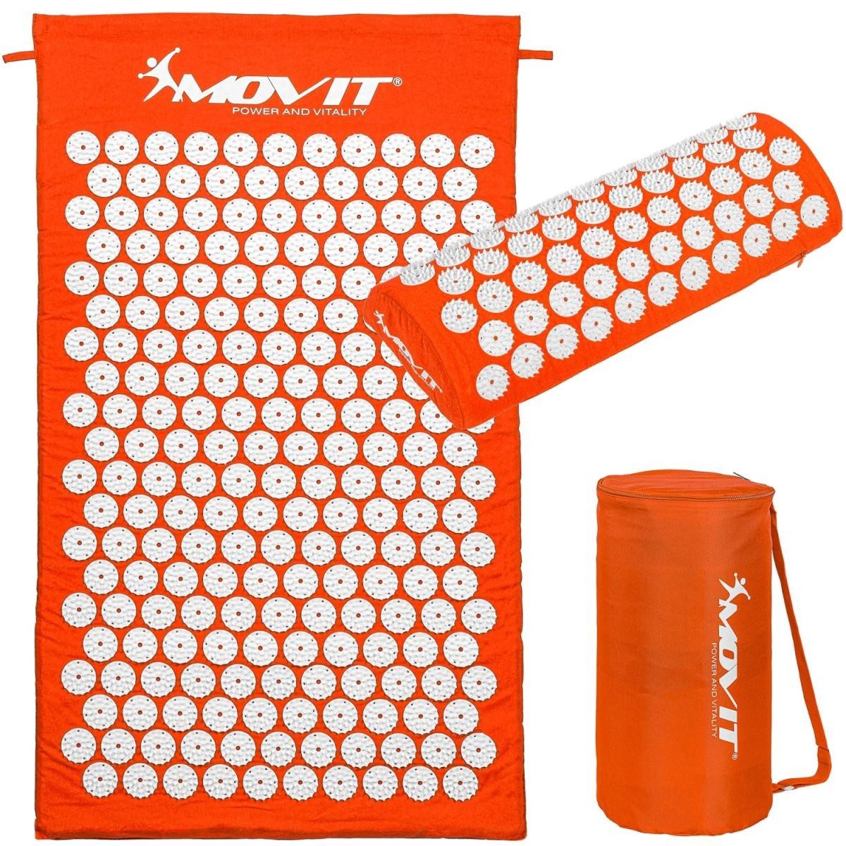 MOVIT Akupressurmatte Akupressur-Set Akupressurmatte inkl. Kissen