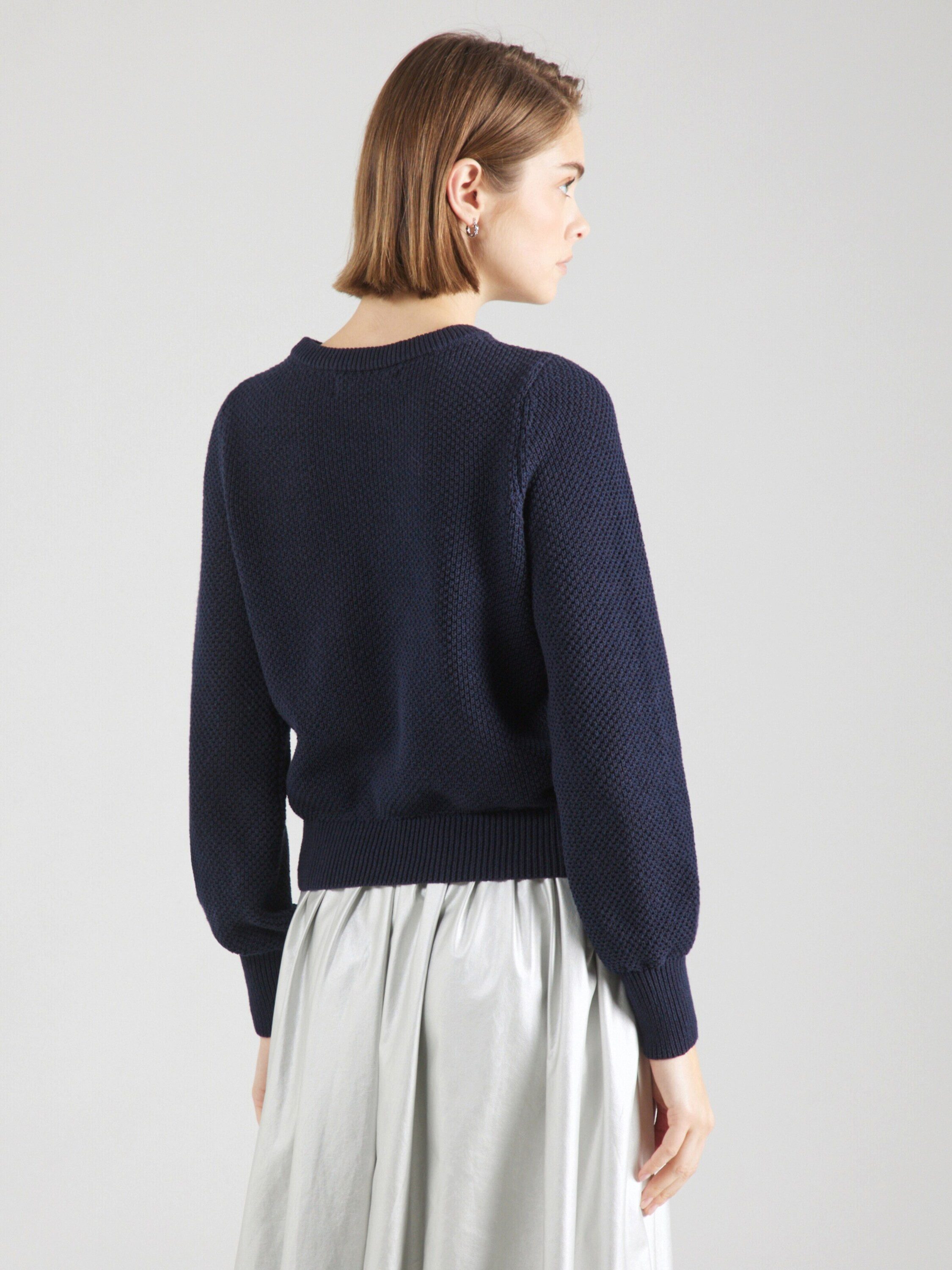 Vero Moda Rundhalspullover VMAMAZING (1-tlg) Lochmuster günstig online kaufen
