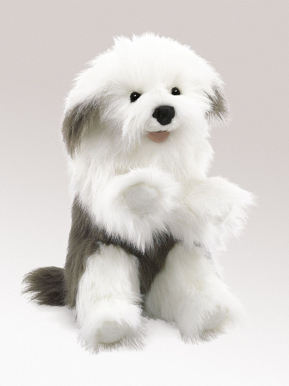 Folkmanis Handpuppen Handpuppe Bobtail / Sheepdog günstig online kaufen