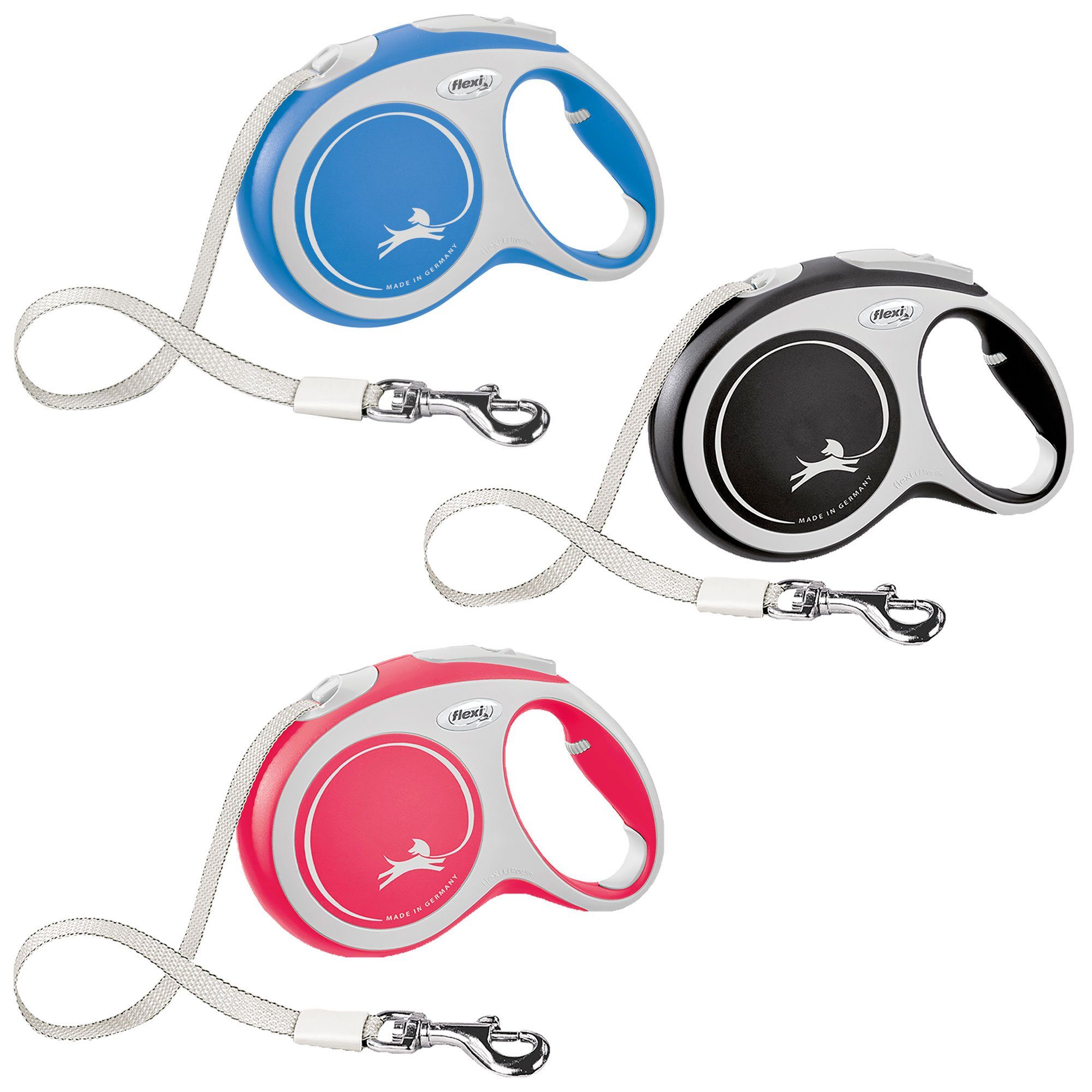 flexi Flexileine Flexi® New Comfort - mit Gurt - Flexileine, Kunststoff (1-tlg)