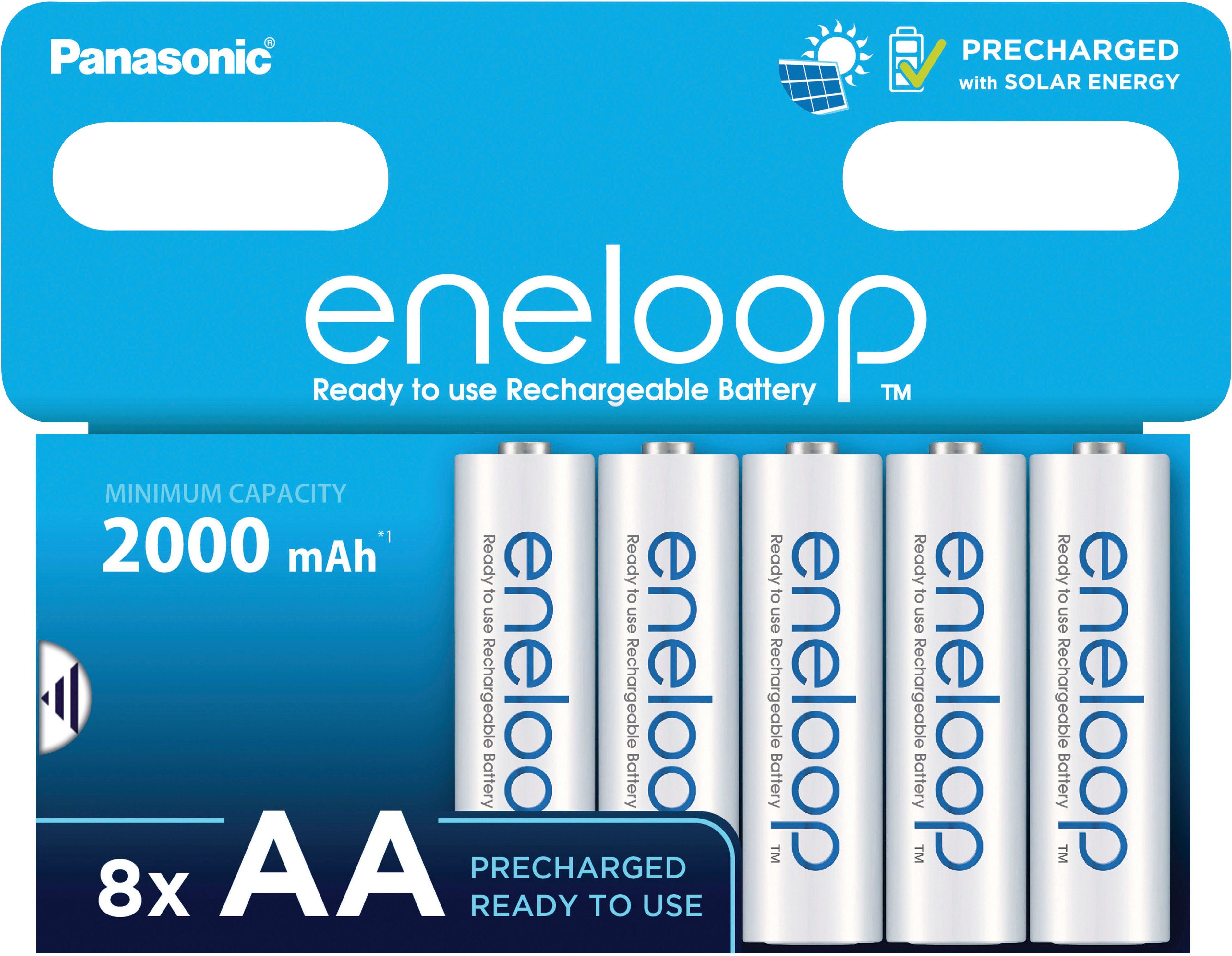 eneloop Eneloop Mignon/AA/HR06 Akku Mignon (8 St), 1.2V/2000mAh