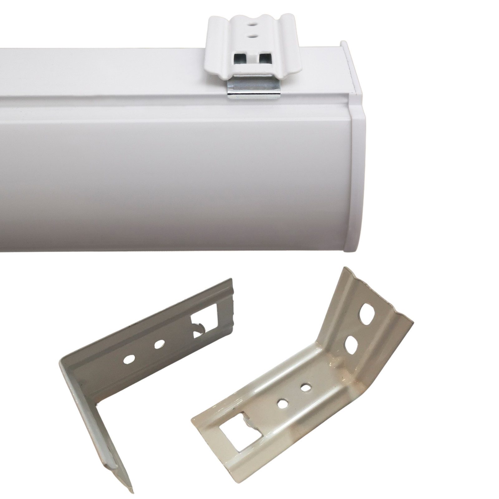 Plisseeonline Wandwinkel Winkel für Doppelrollos L Winkel für Wandmontage v günstig online kaufen