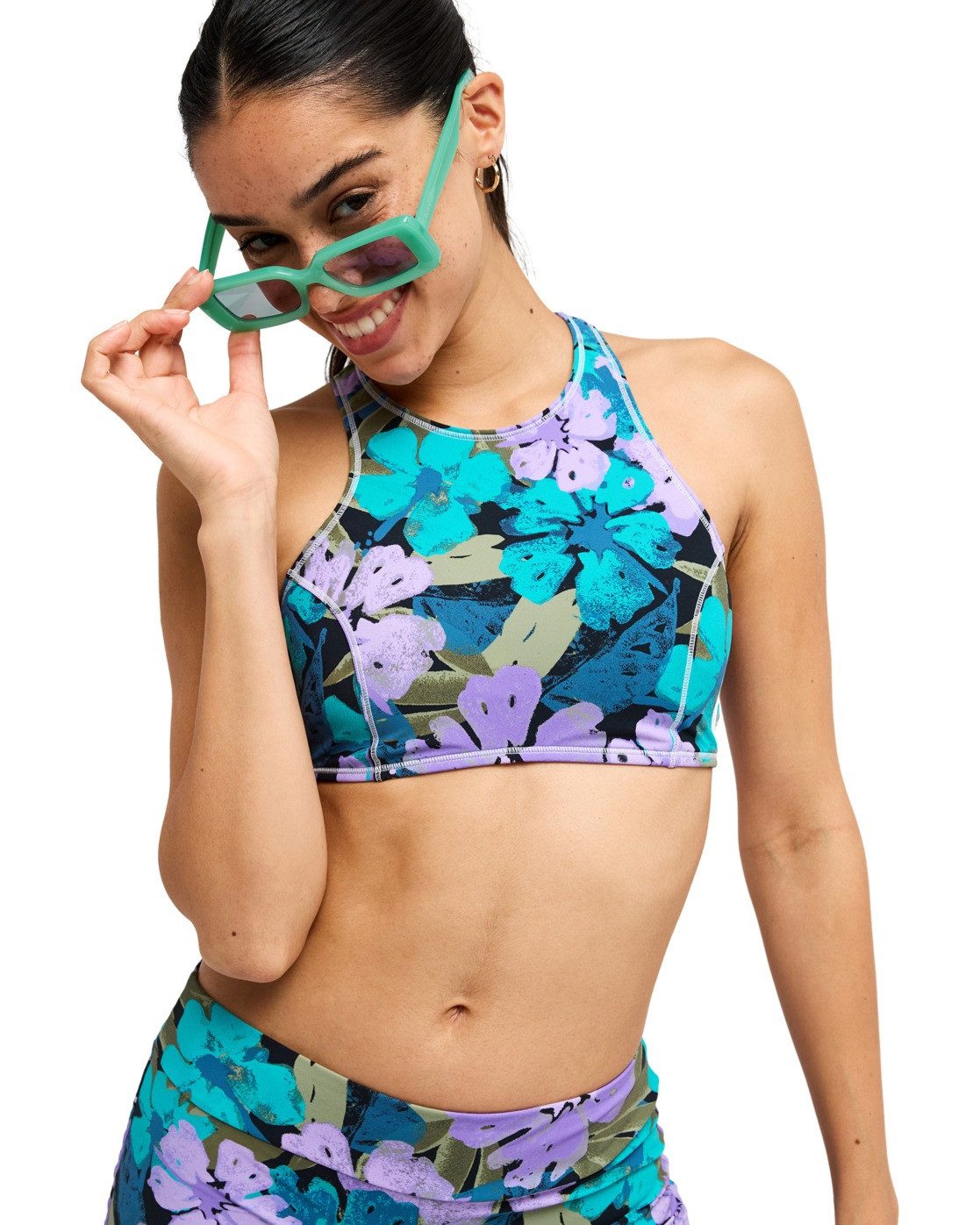 Roxy Bade-Shirt Roxy Active Crop Top