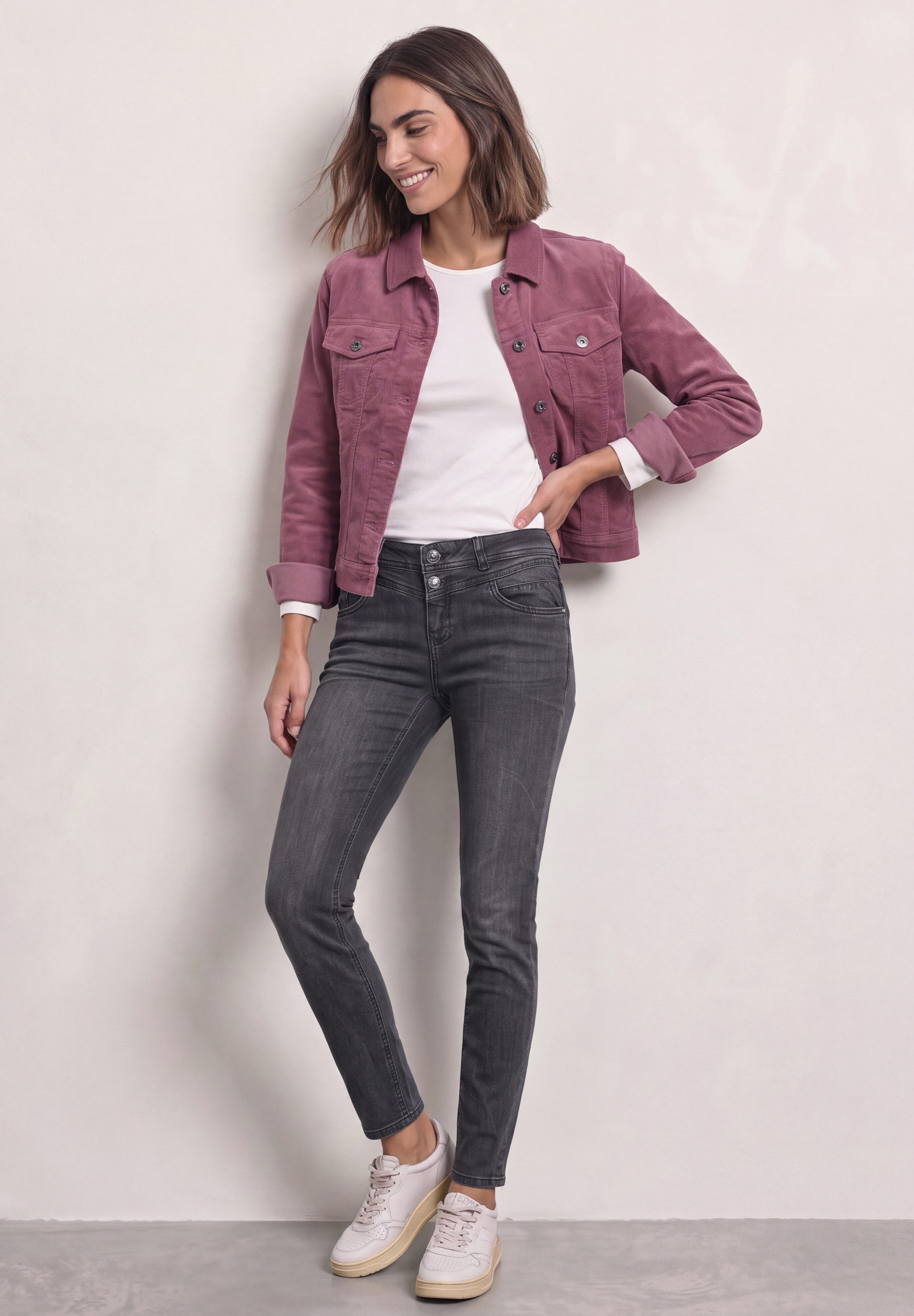 STREET ONE Comfort-fit-Jeans Middle Waist – Bild 4 von 5