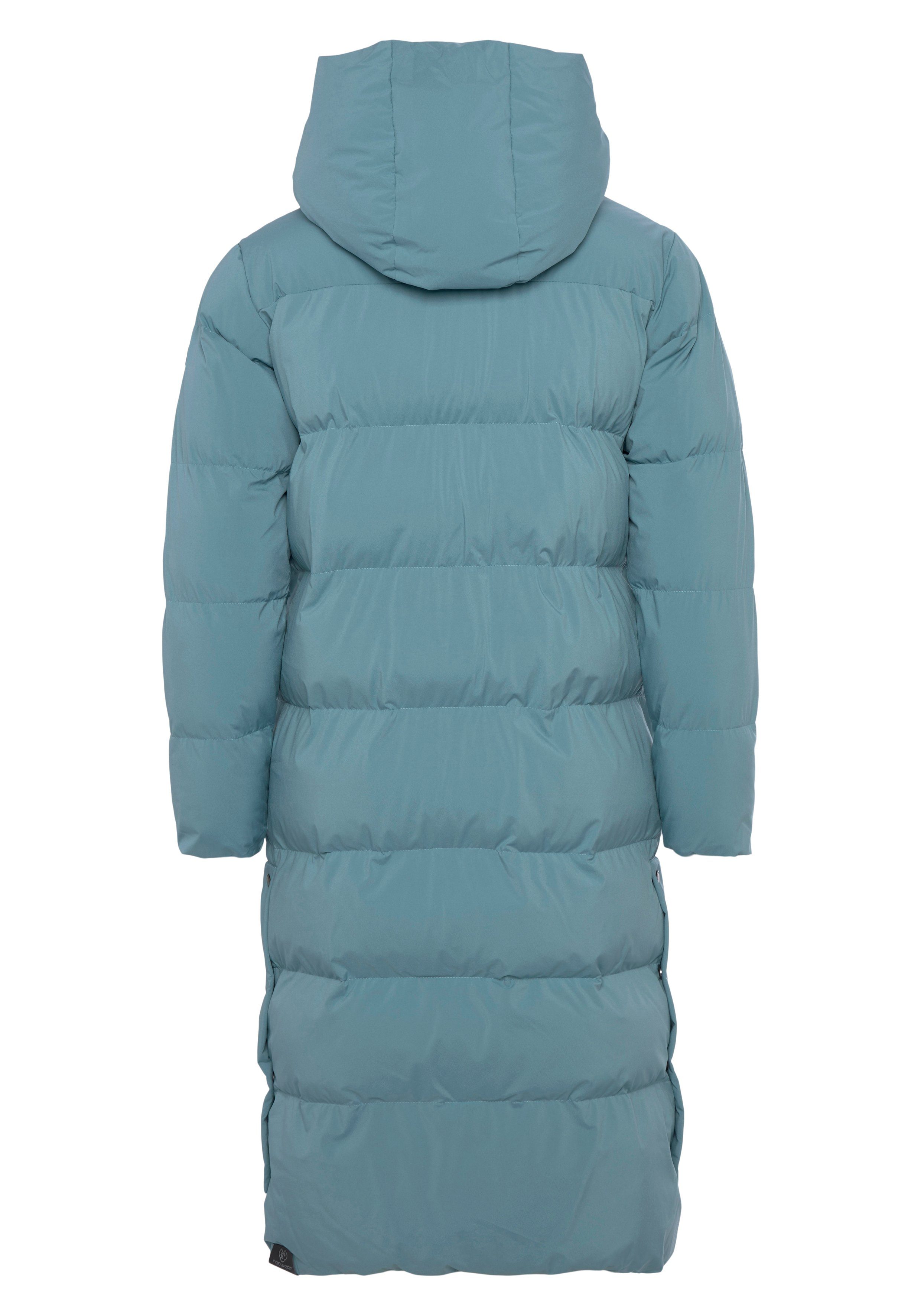 PATRISE COAT Ragwear STONE Steppmantel BLUE LONG